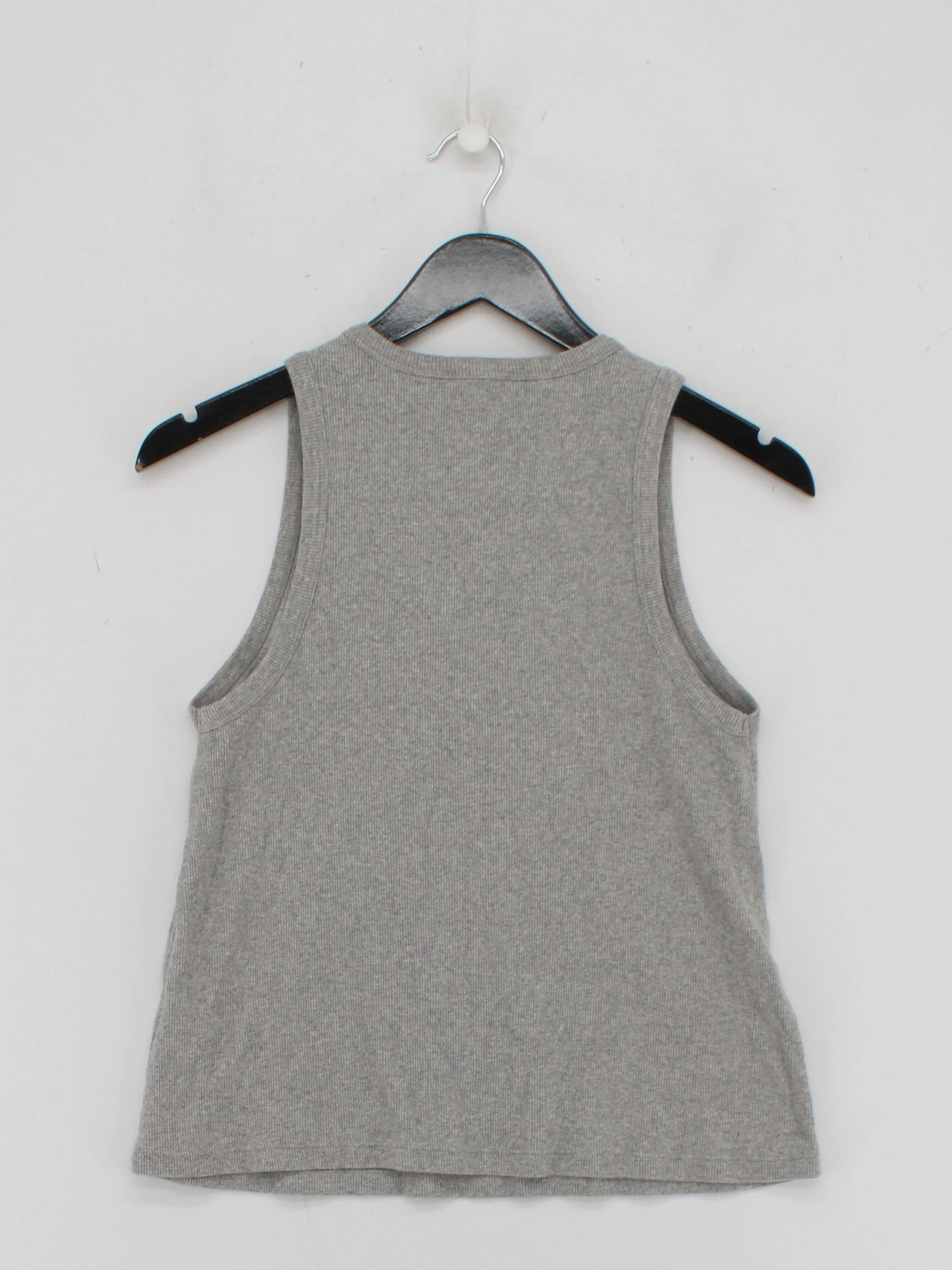 Boden Women's Top XL Grey Cotton with Elastane Sleeveless Round Neck Basic - Image 2