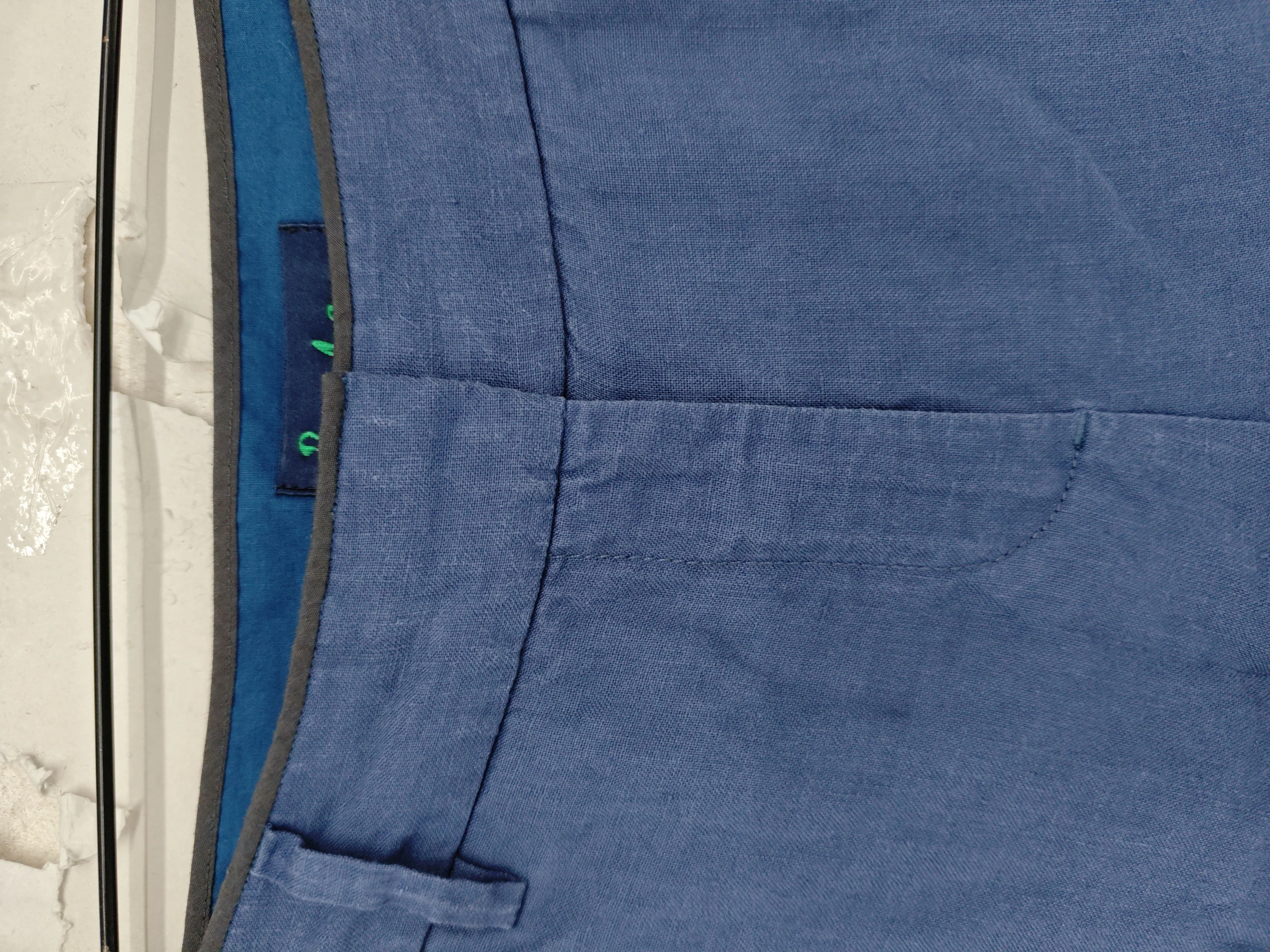 Boden Women's Trousers UK 12 Blue 100% Other Straight Chino - Image 5