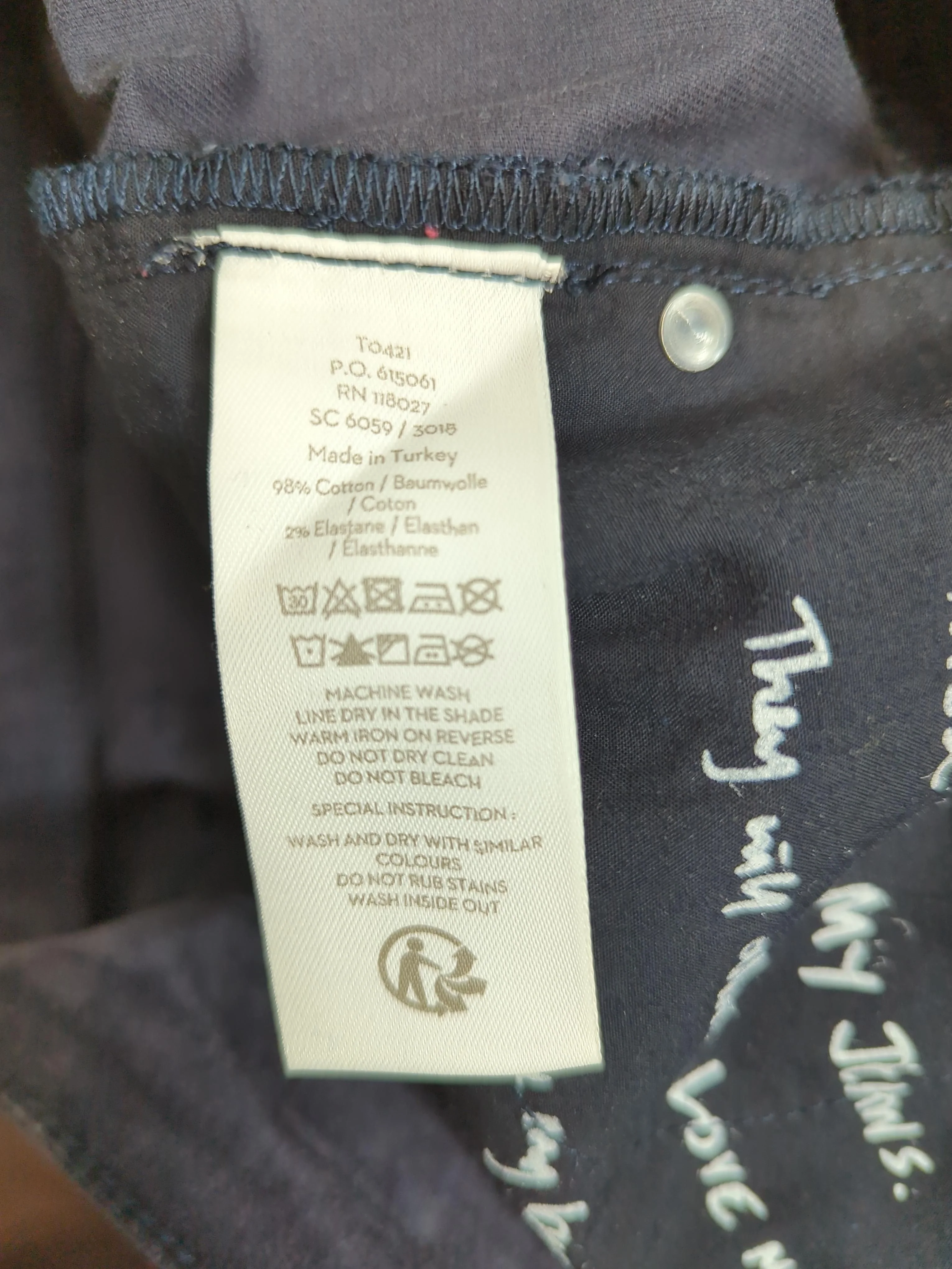 Boden Women's Trousers UK 14 Blue Cotton with Elastane Skinny Chino - Image 6