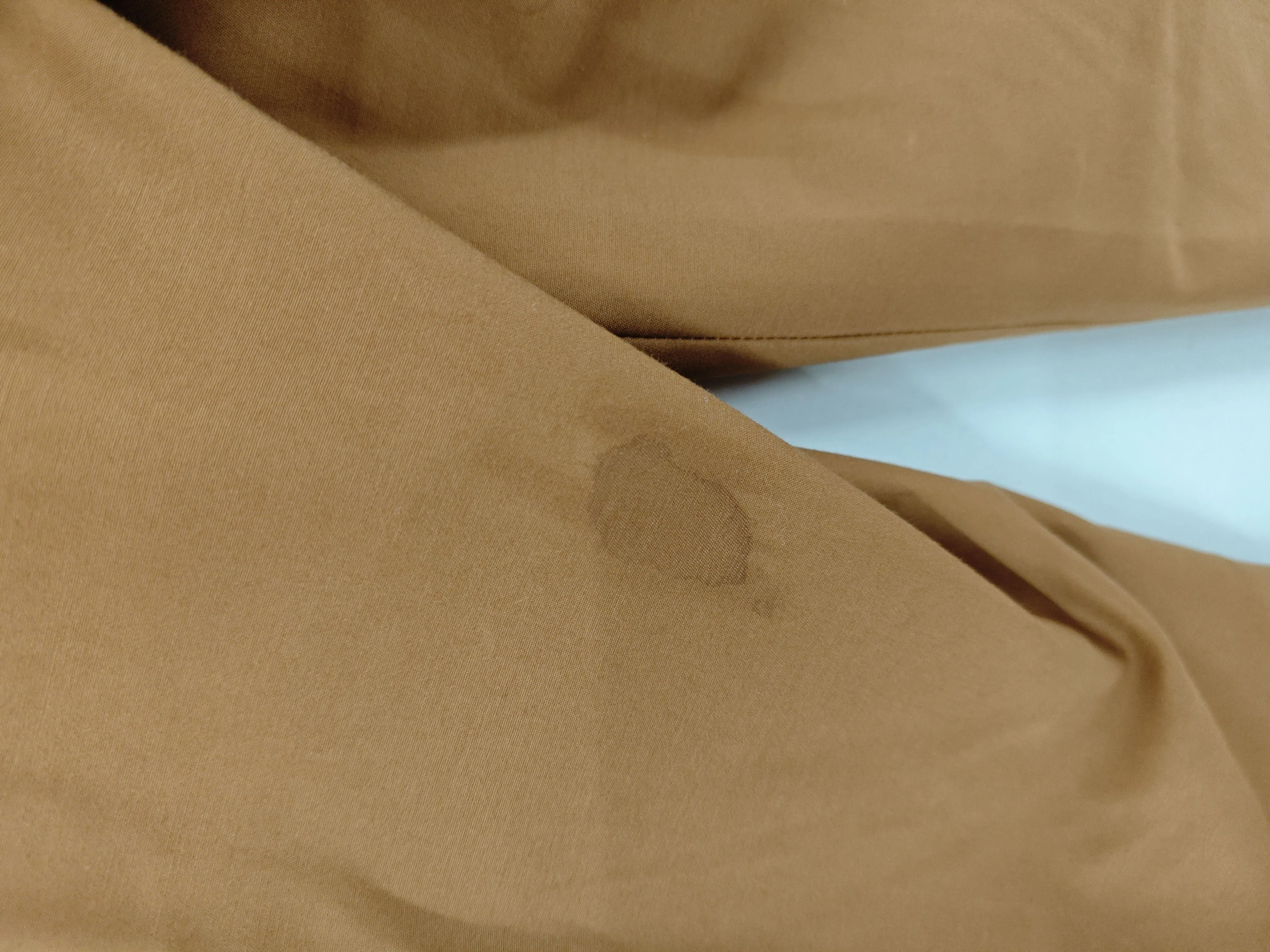 Boden Women's Trousers UK 16 Brown Cotton with Elastane Straight Chino - Image 5