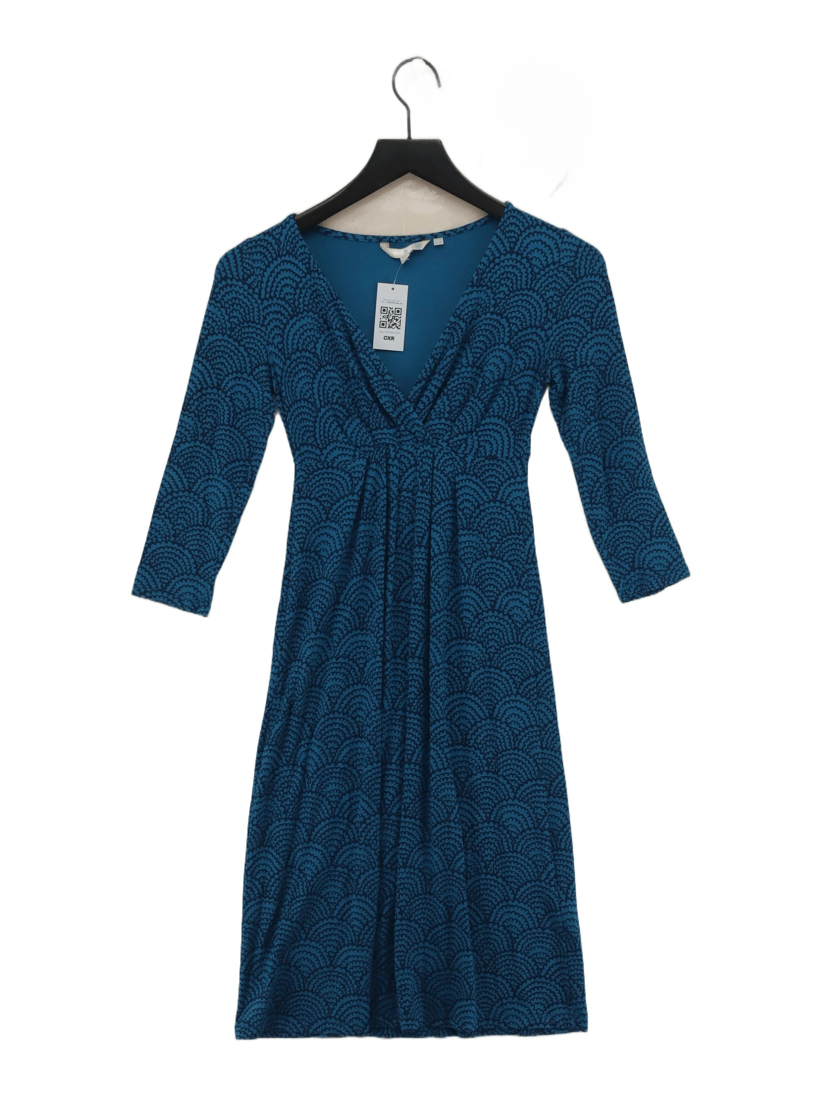 Boden Wrap Midi Dress UK6 in Blue