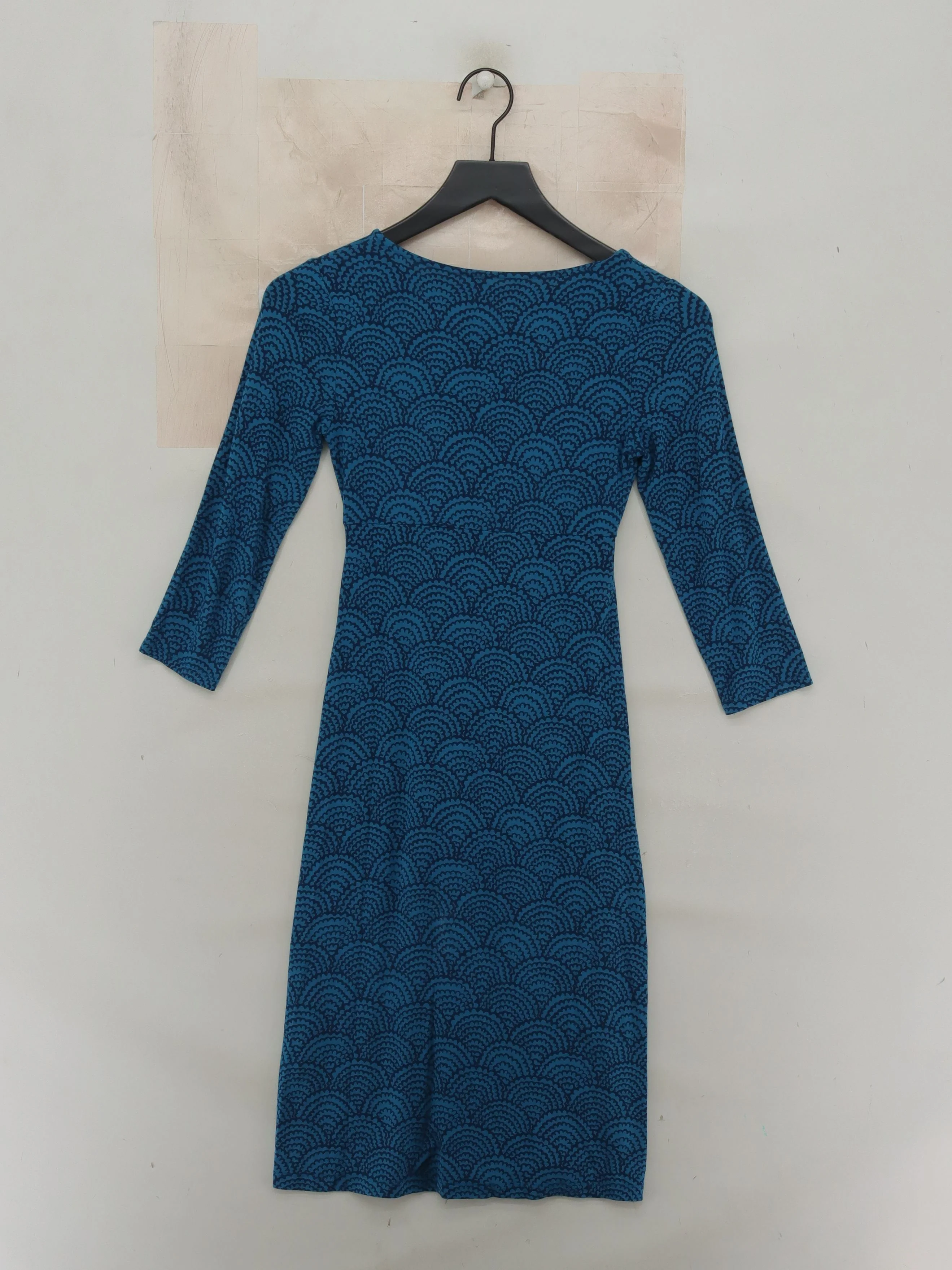 Boden Wrap Midi Dress UK6 in Blue - Image 2