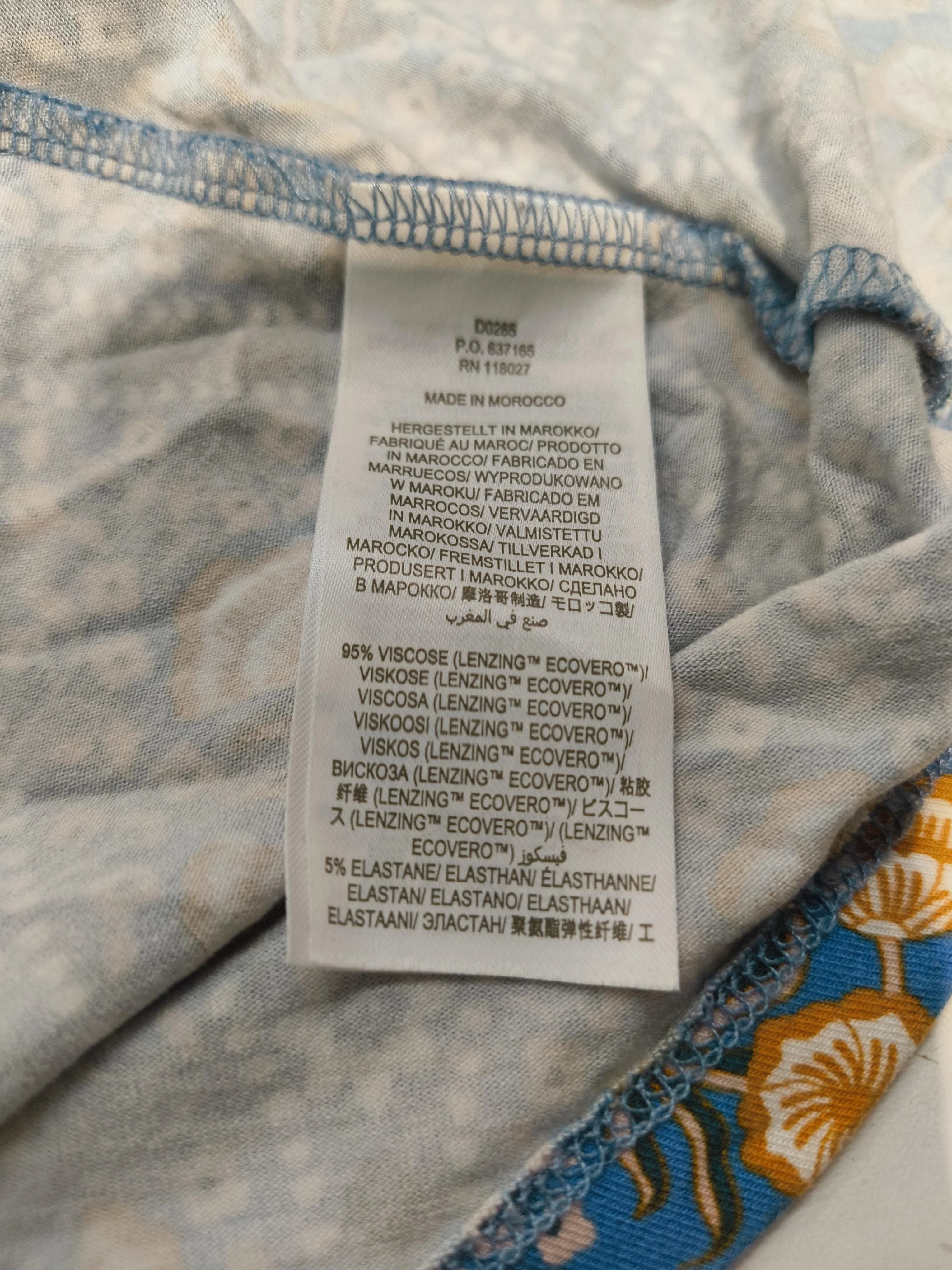 Boden Wrap Mini Dress UK12 in Multi - Image 6