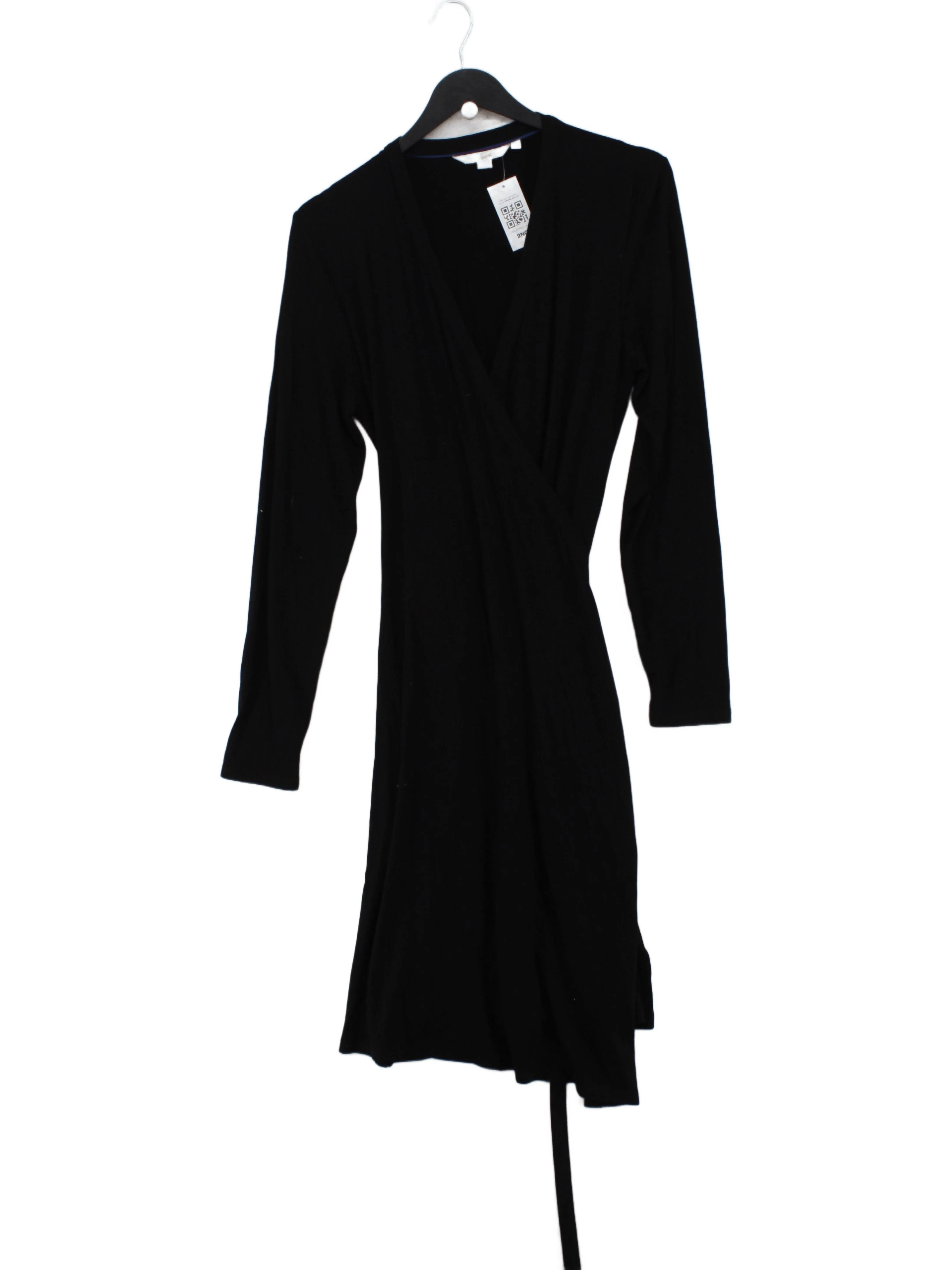 Boden Wrap Mini Dress UK14 in Black