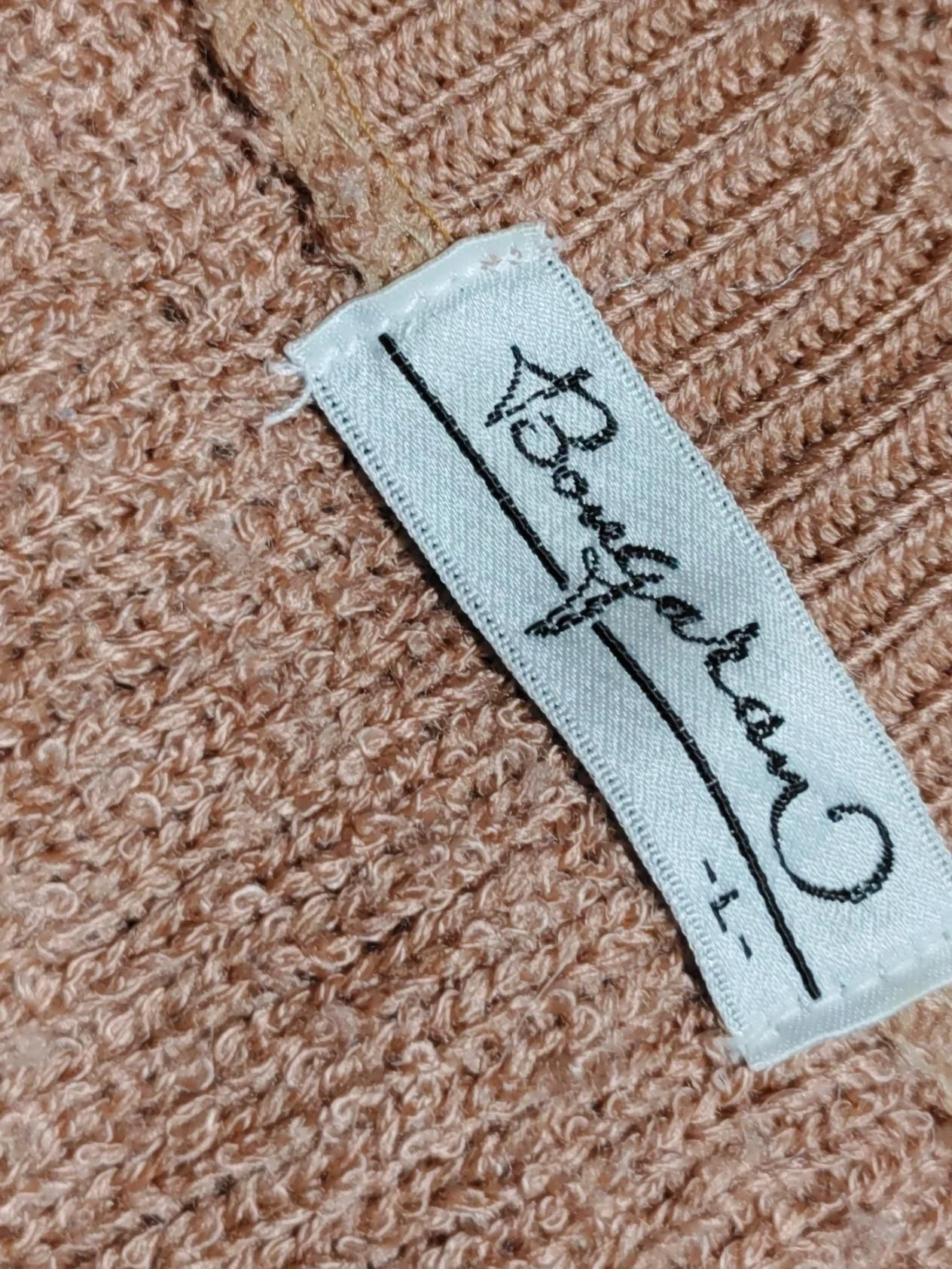Bolongaro Women's Cardigan L Brown 100% Other V-Neck Cardigan - Image 6