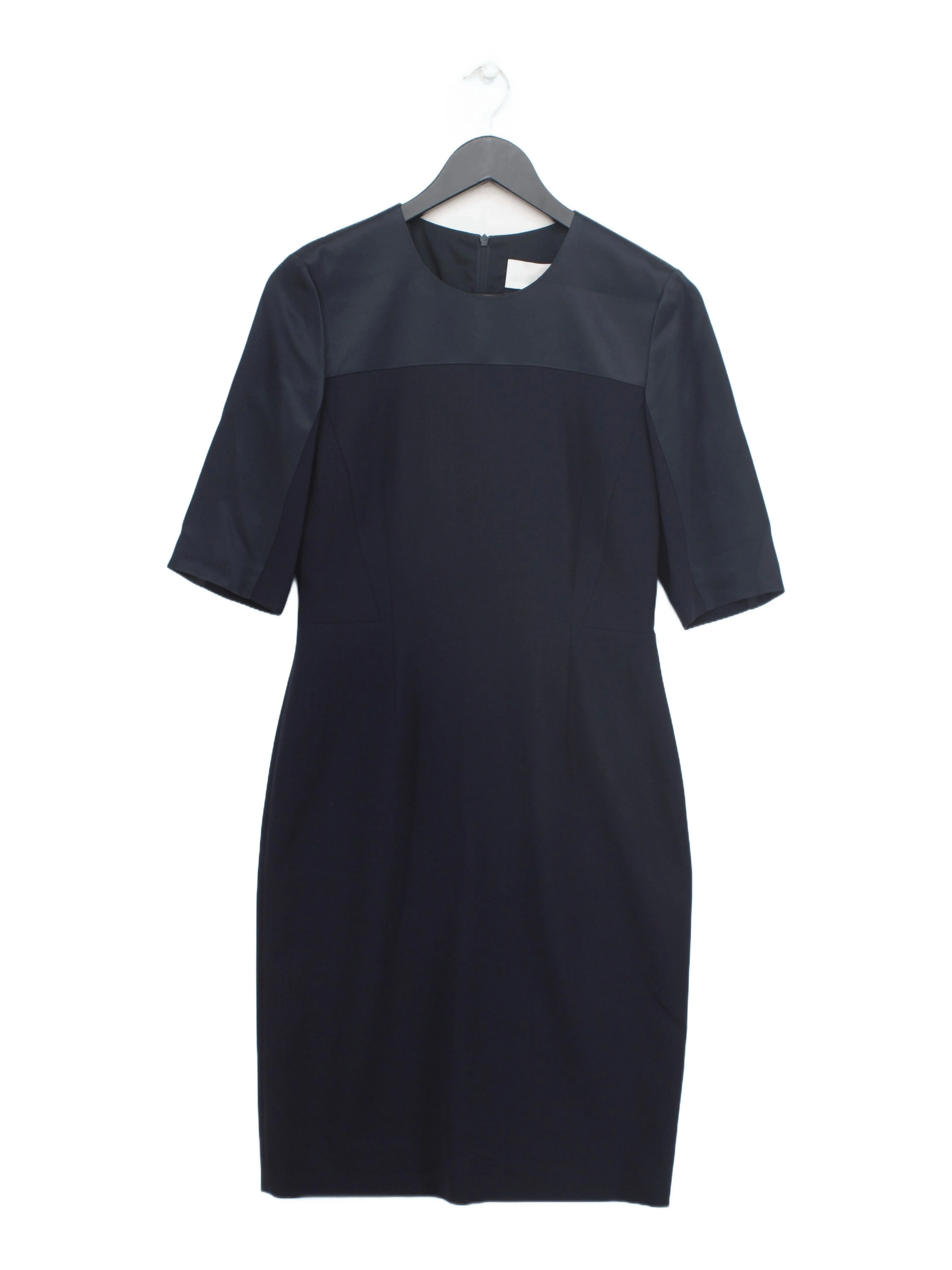 Boss Bodycon Midi Dress UK8 in Blue