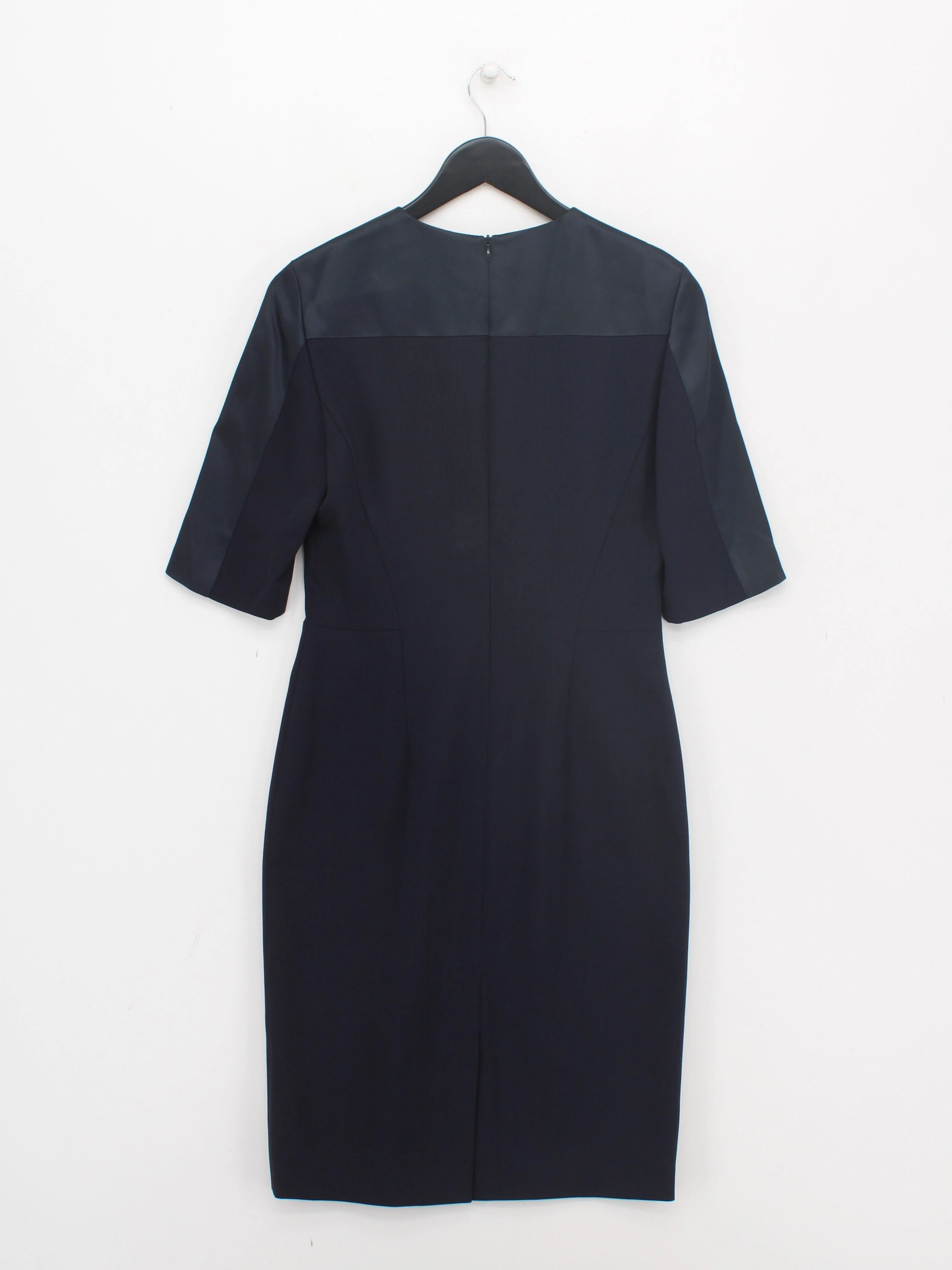 Boss Bodycon Midi Dress UK8 in Blue - Image 2