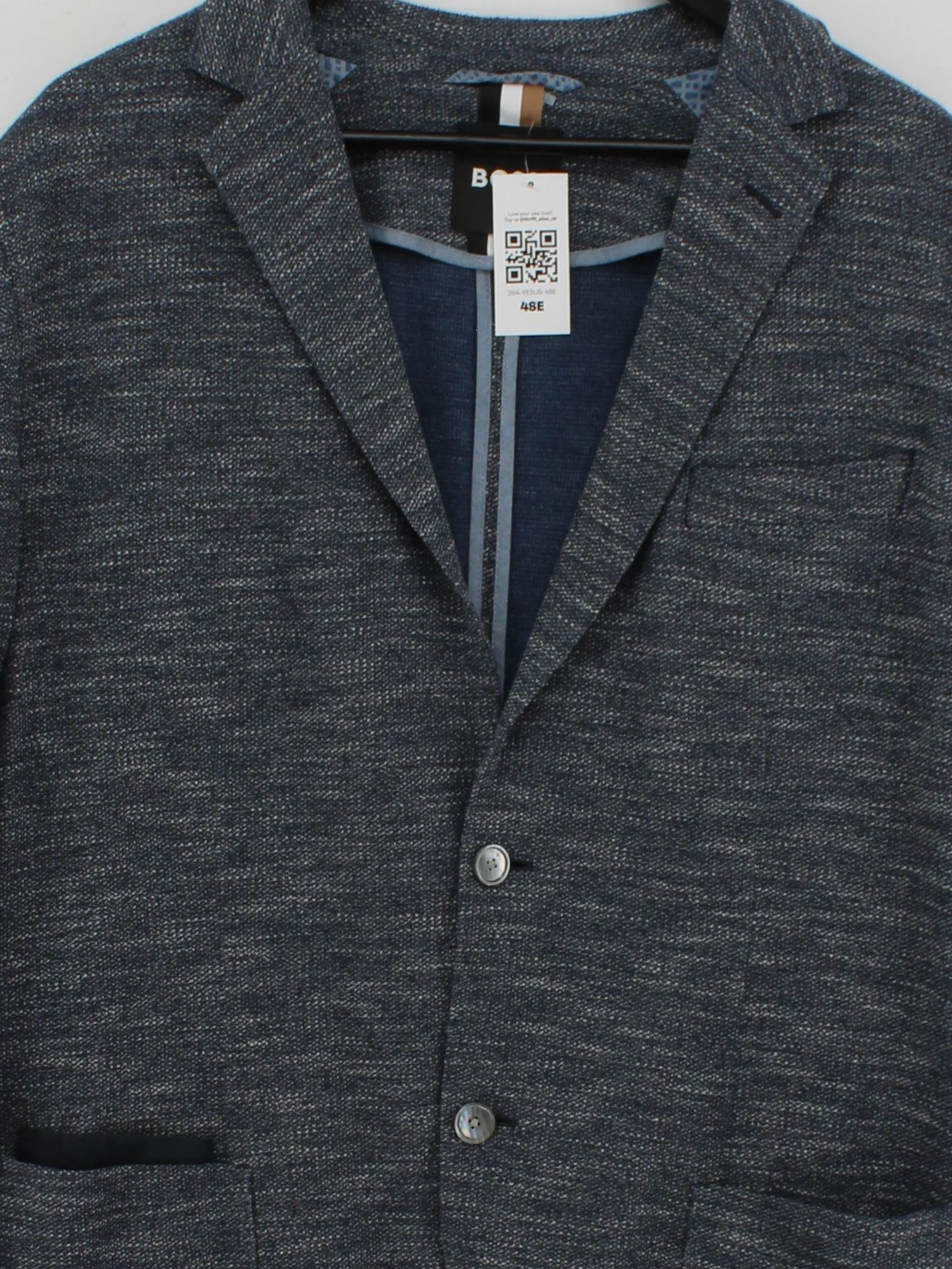 Boss Men's Blazer XXL Grey 100% Other Overcoat - Image 3