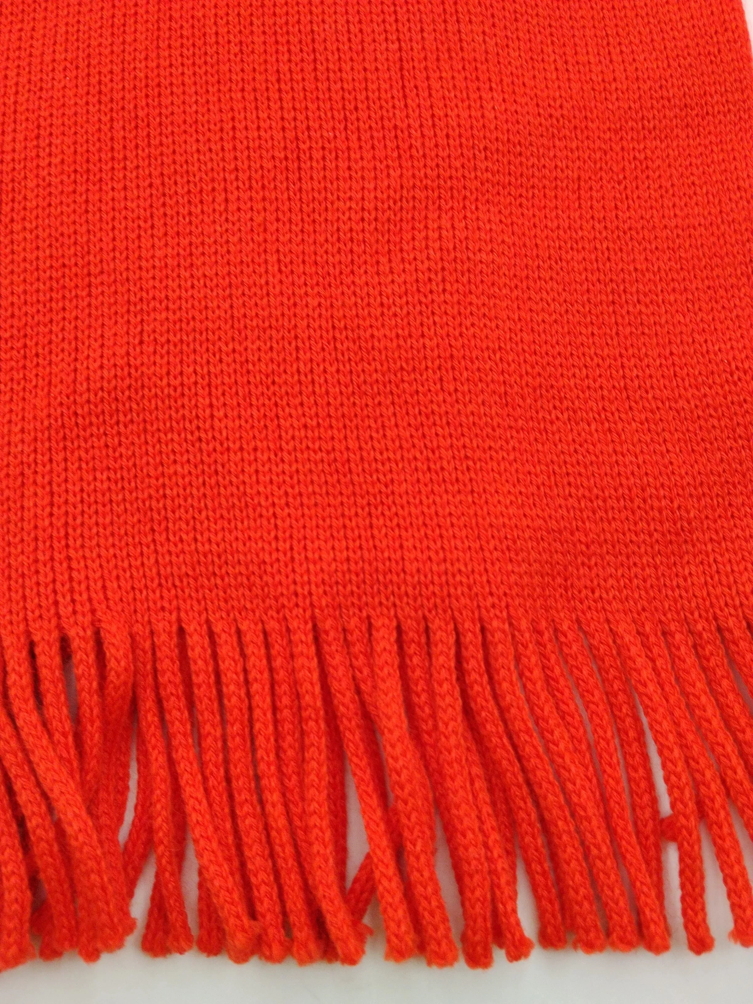 Boss Men's Scarf Red 100% Other Scarf - Image 3