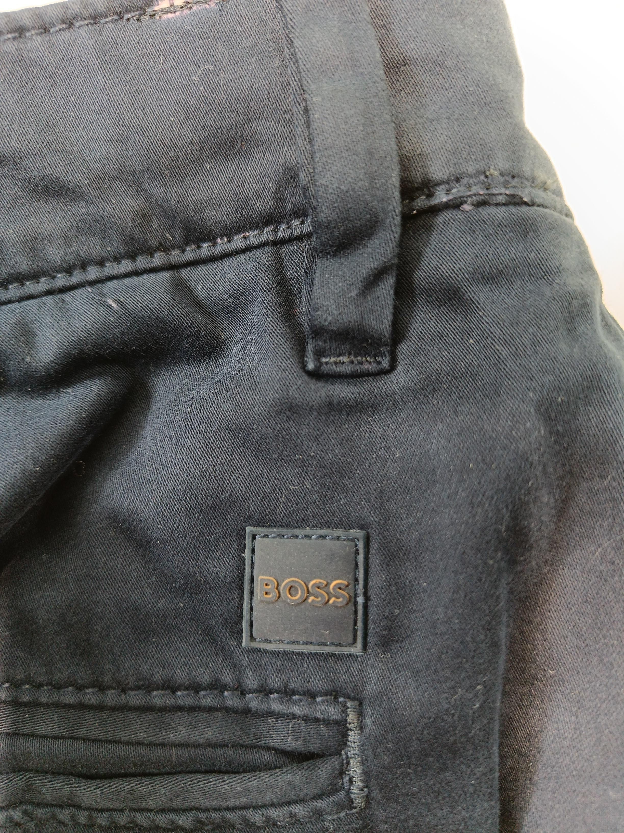 Boss Men's Trousers W 36 in Blue 100% Cotton Straight Chino - Image 6