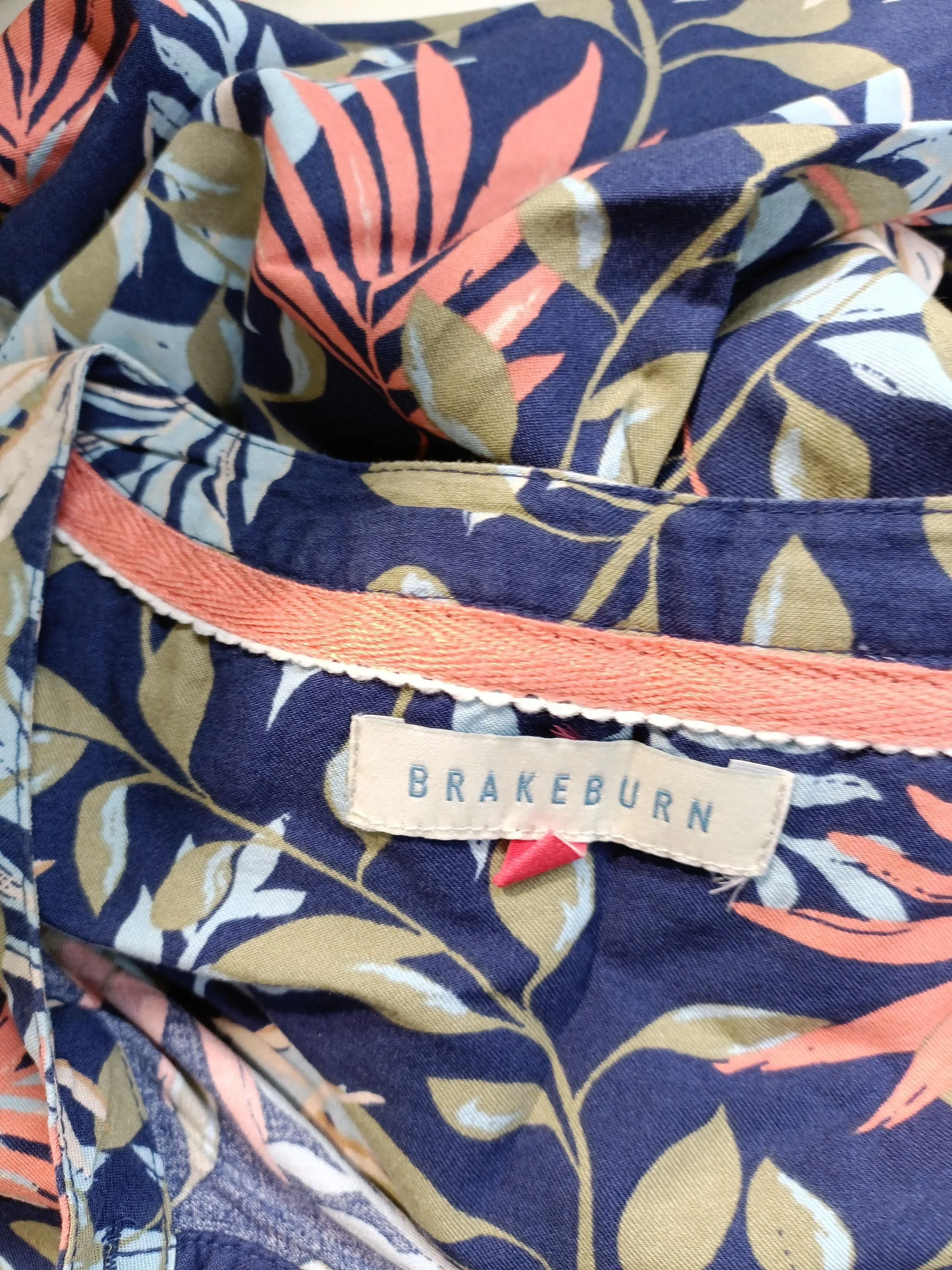 Brakeburn Shirt Mini Dress UK14 in Multi - Image 5
