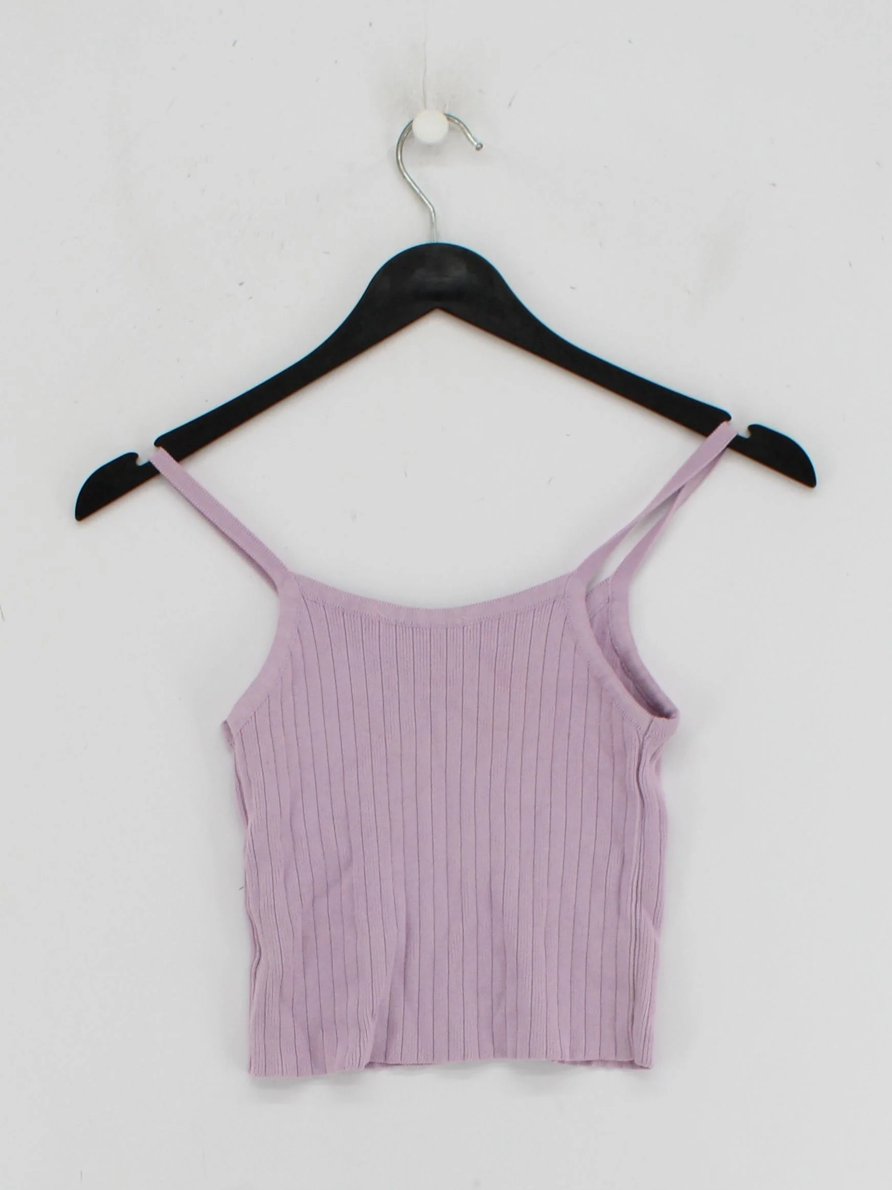 Brandy Melville Women's T-Shirt Purple 100% Cotton Camisole - Image 2
