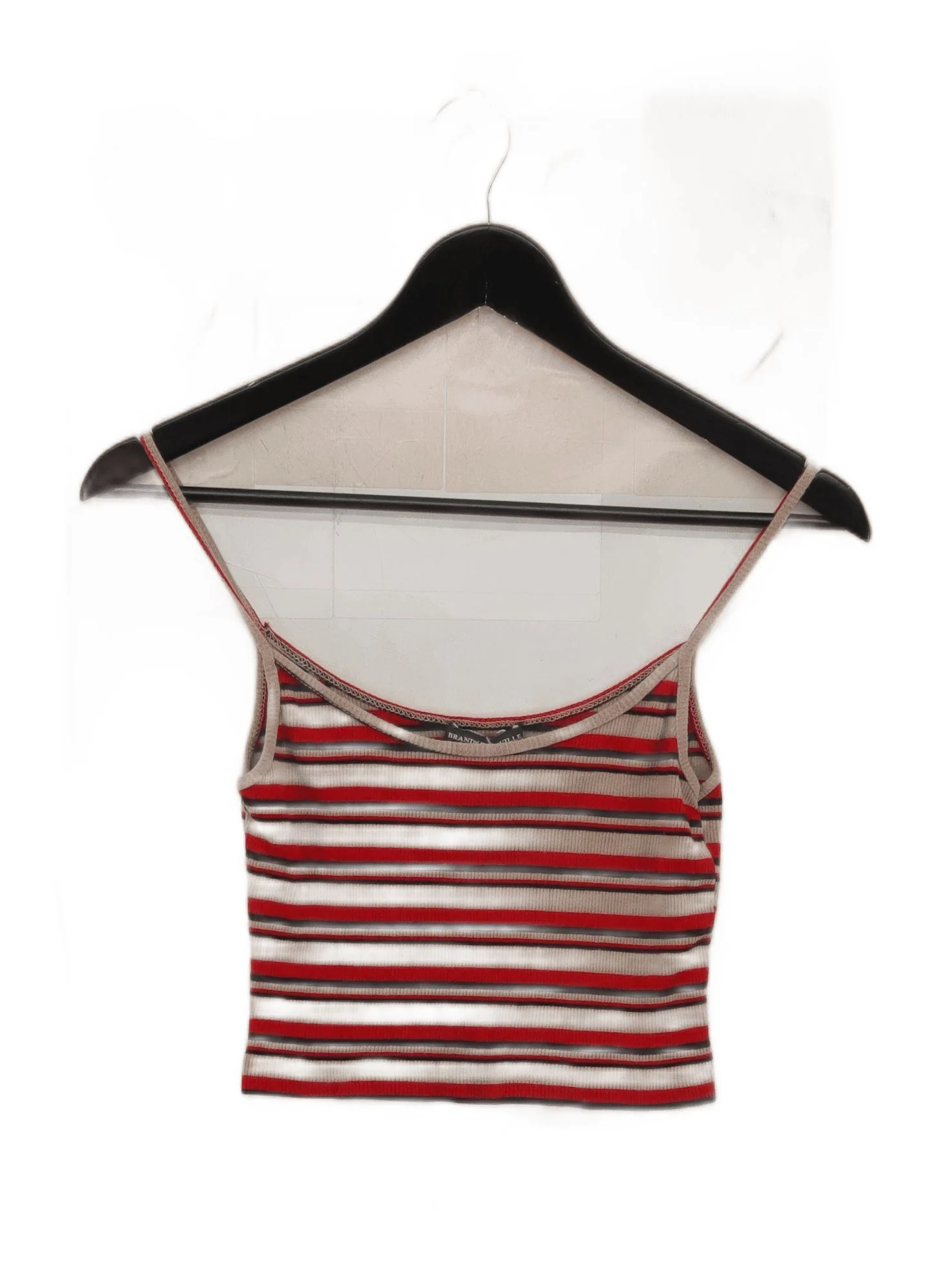 Brandy Melville Women's T-Shirt S Red 100% Cotton Camisole