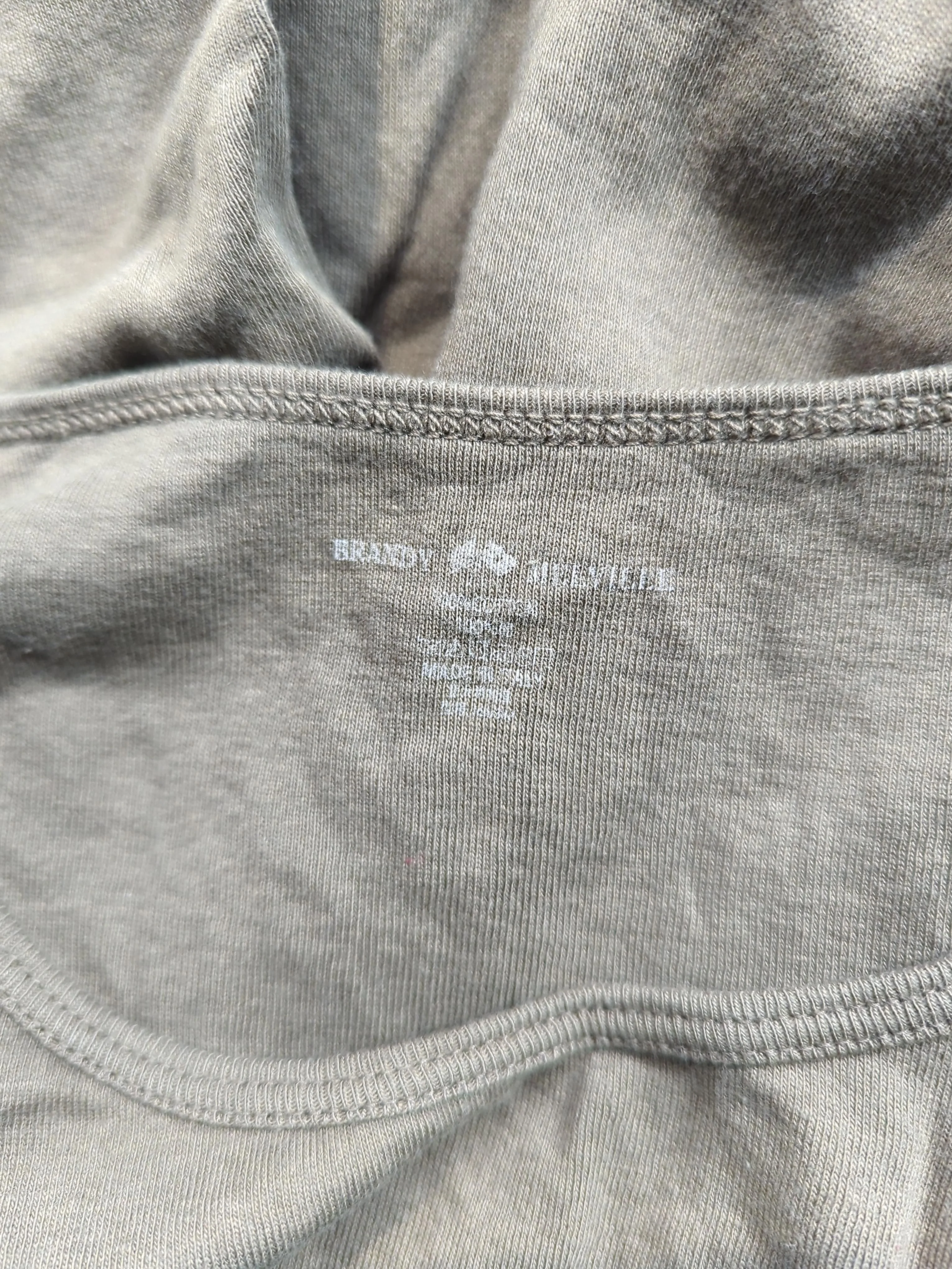 Brandy Melville Women's T-Shirt XS Green 100% Cotton Basic - Image 5