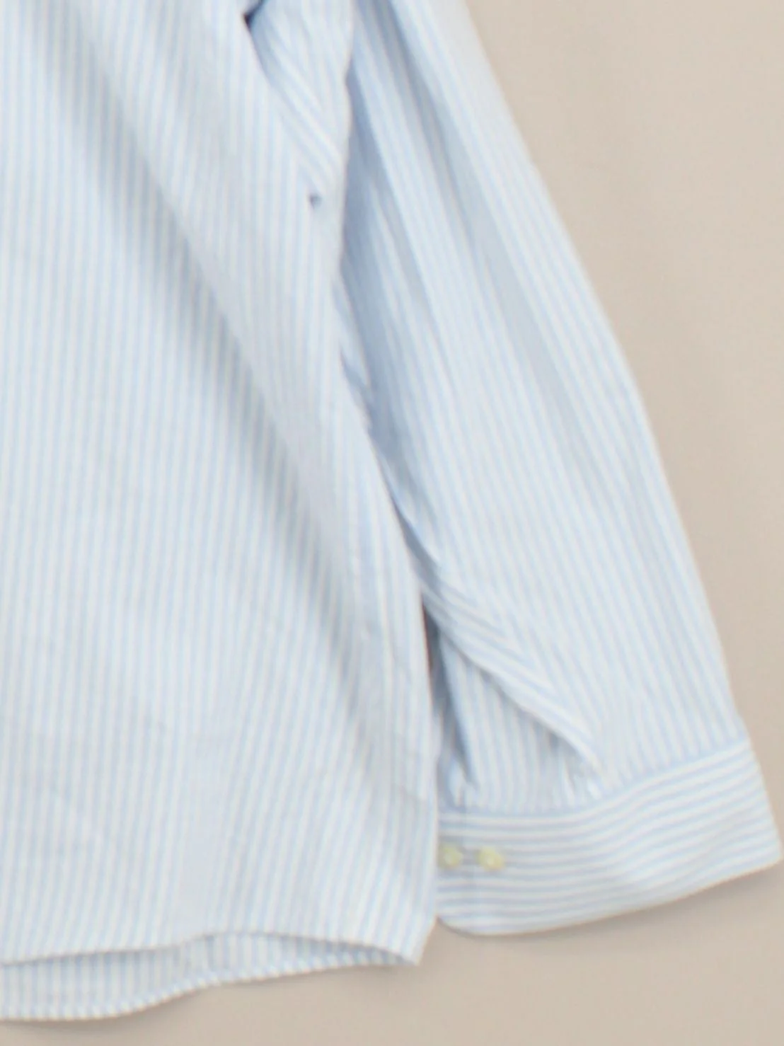 Brooks Brothers Men's Shirt XXL Blue Striped Cotton with Elastane Basic - Image 4
