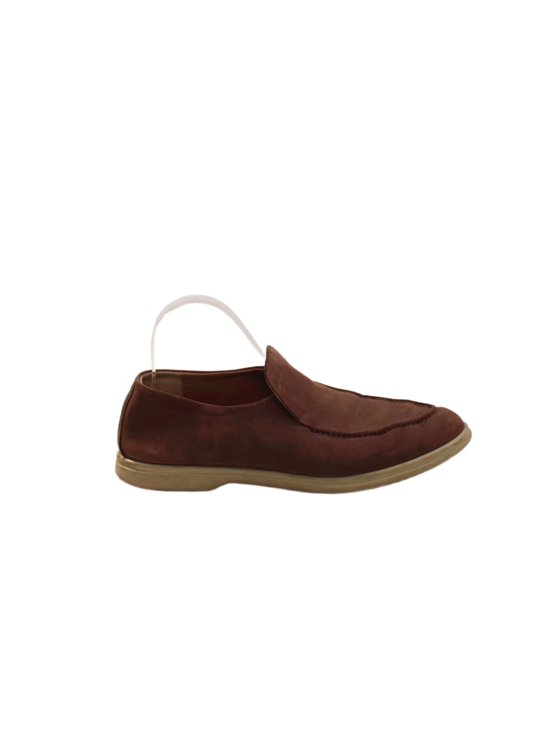 Brooks Brothers Men's Shoes UK 8 Brown 100% Suede Loafer