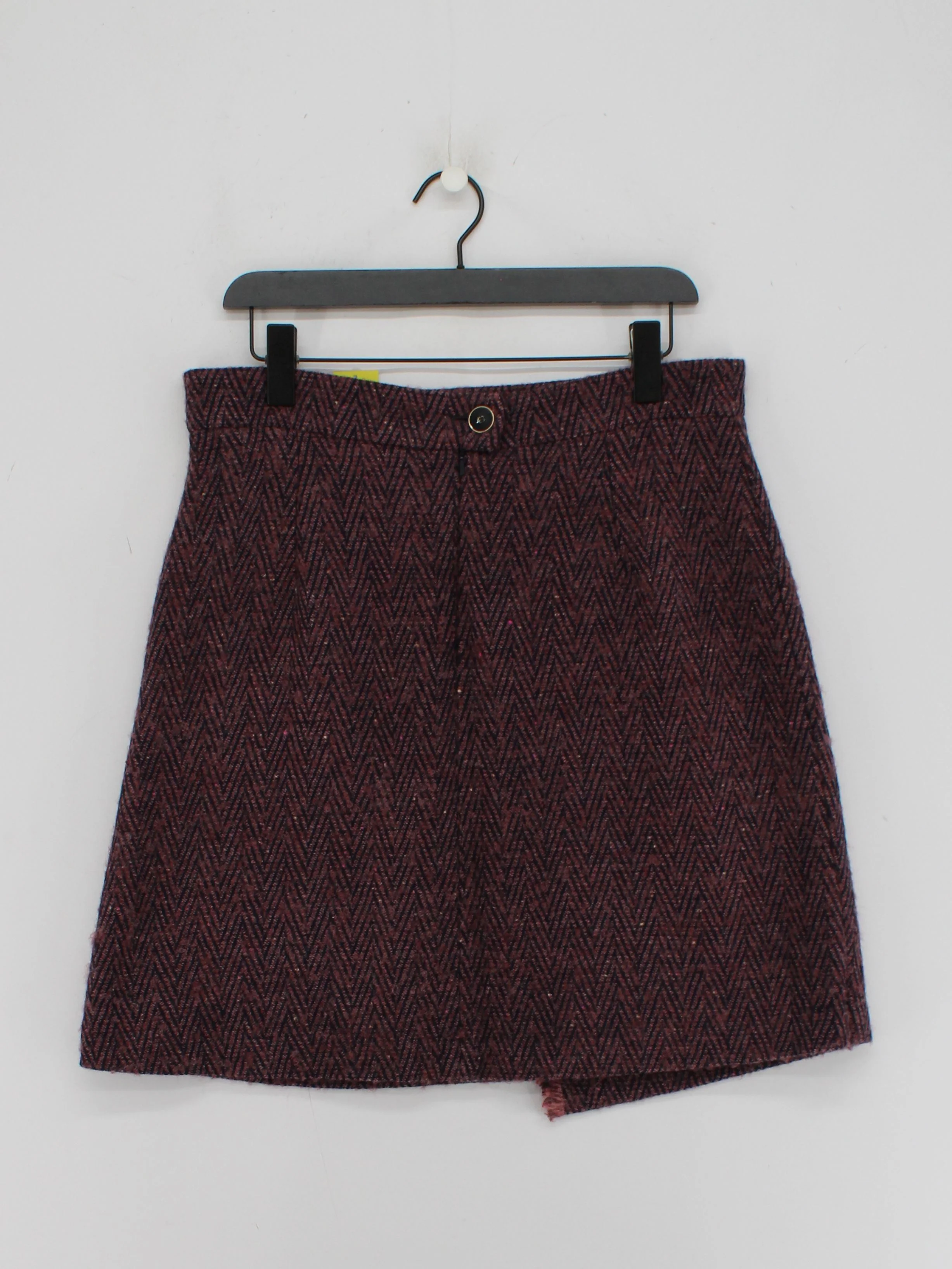 Brora Women's Mini Skirt UK 16 Multi Wool with Viscose, Polyester Short Mini - Image 2