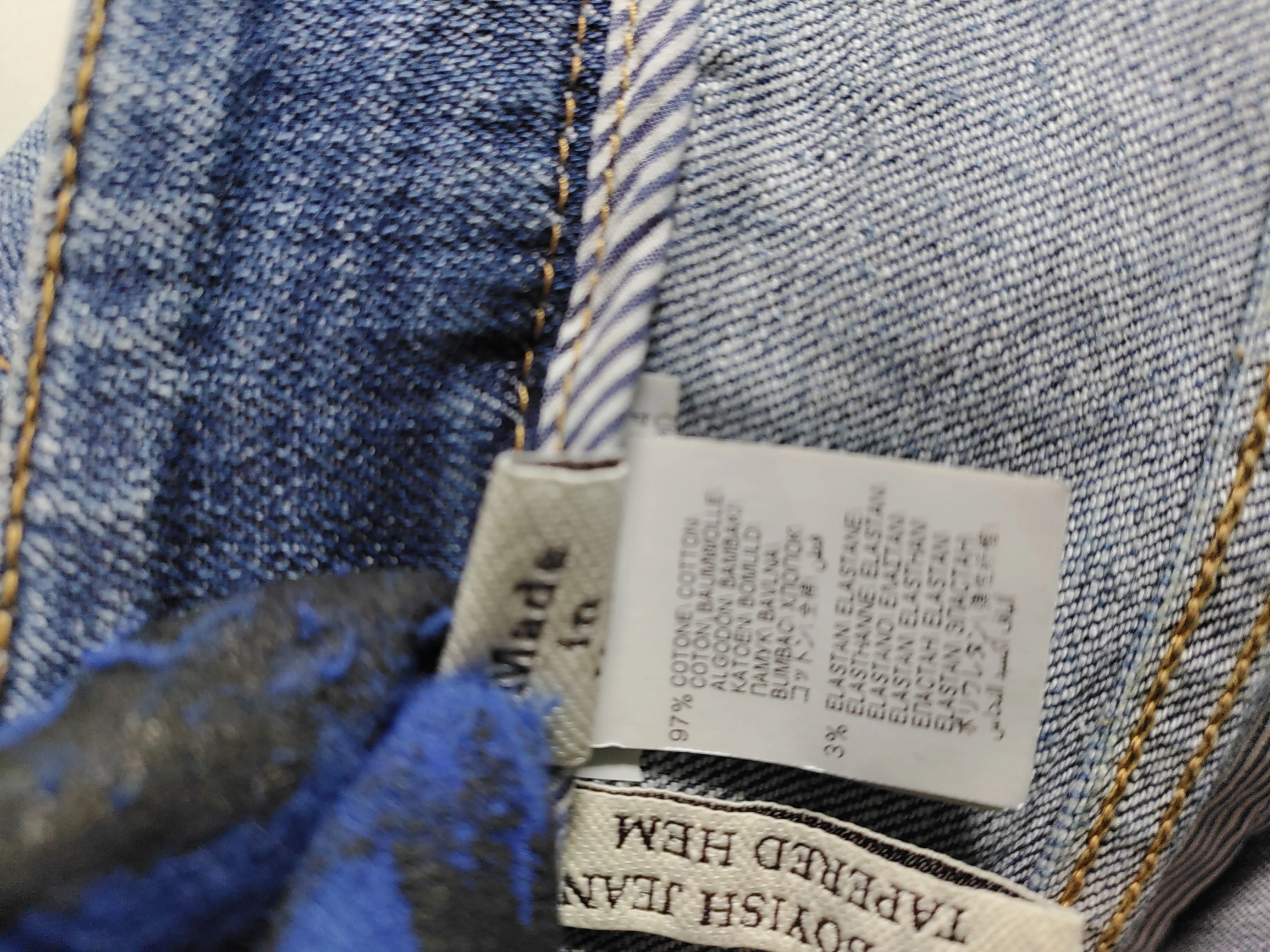 Brunello Cucinelli Men's Jeans W 36 in Blue Cotton with Elastane Straight - Image 6