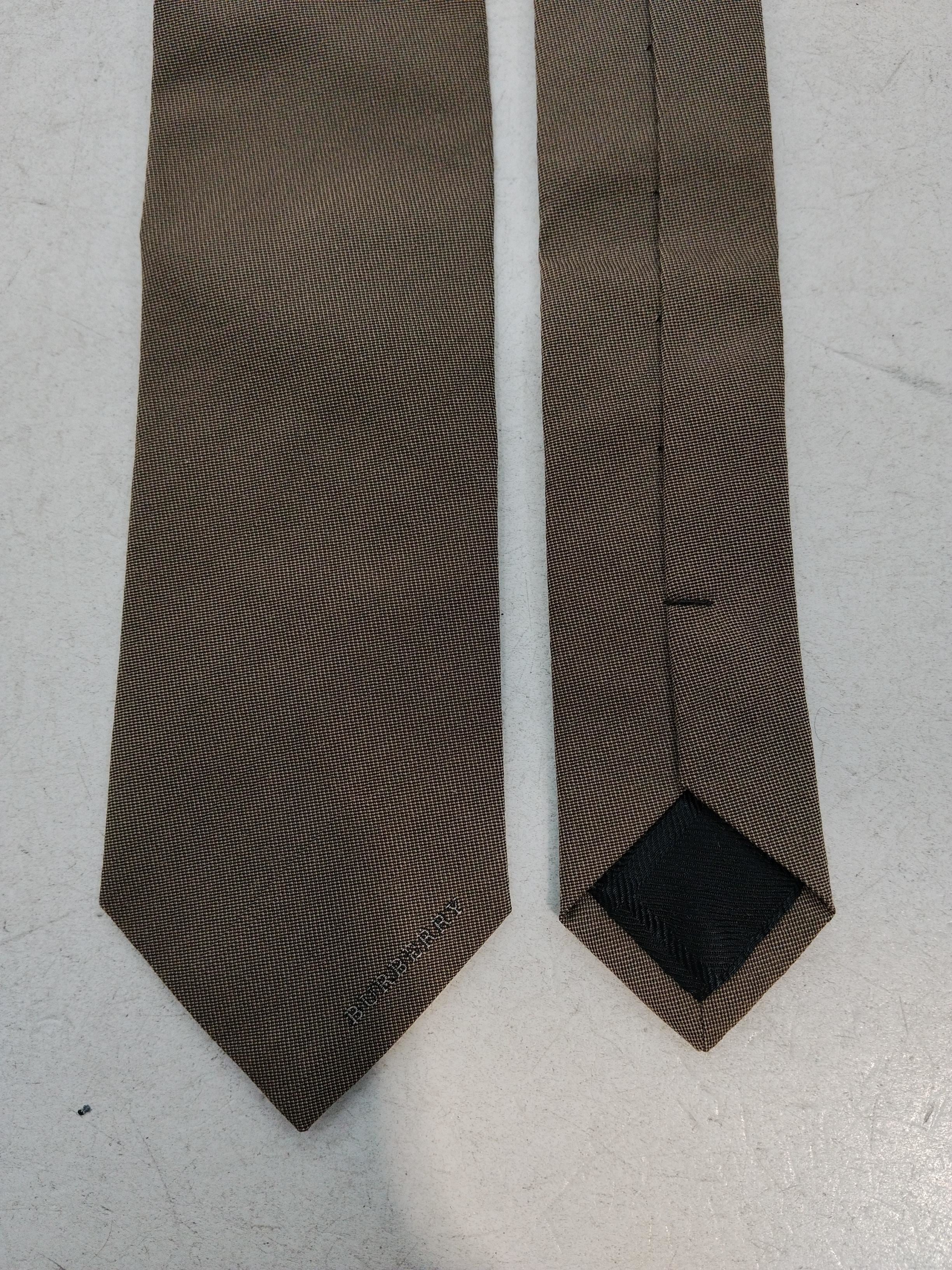 Burberry Men's Tie Brown 100% Other - Image 4