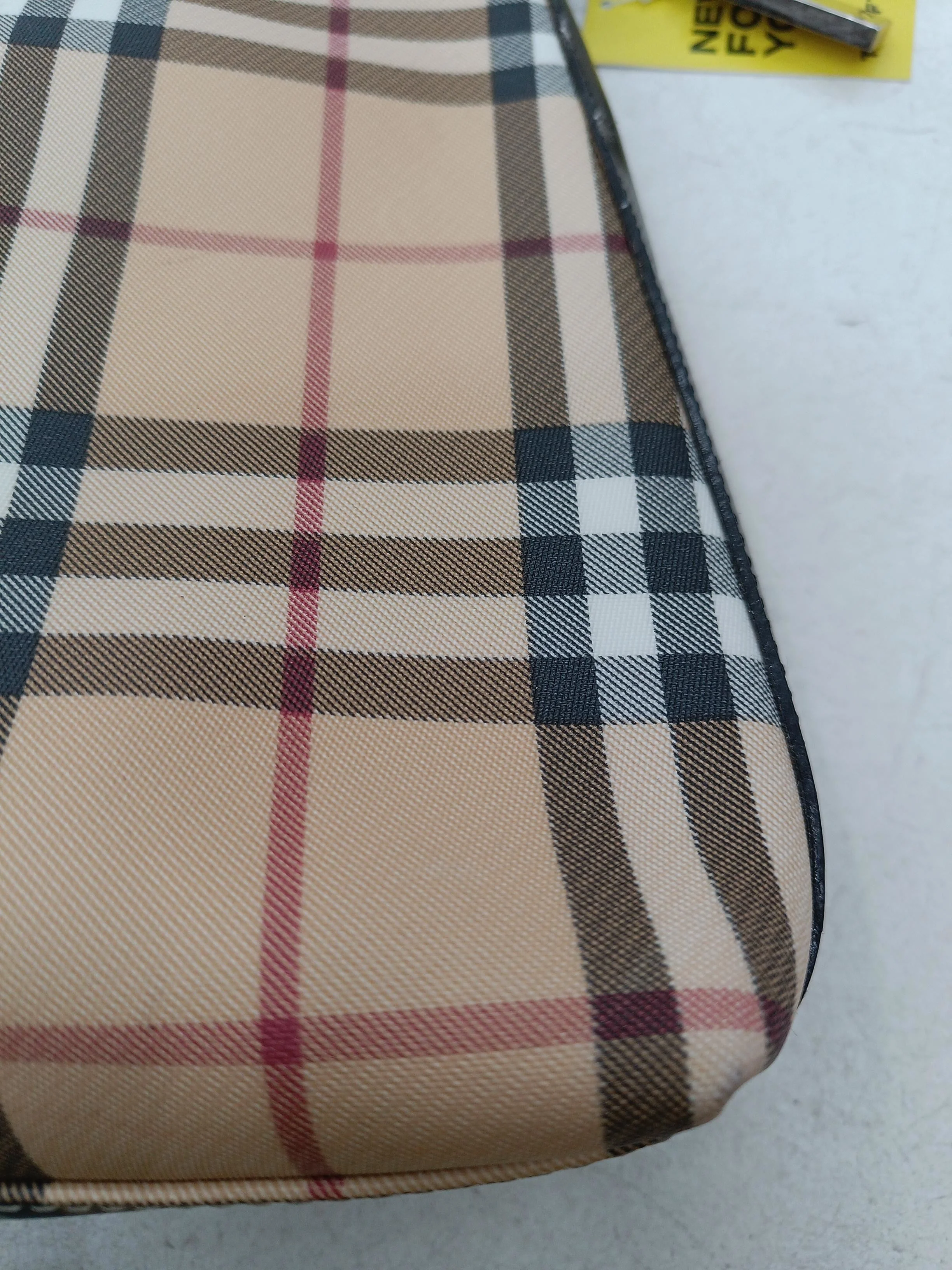 Burberry Women's Bag Multi Checkered Other with Leather Shoulder Bag - Image 3