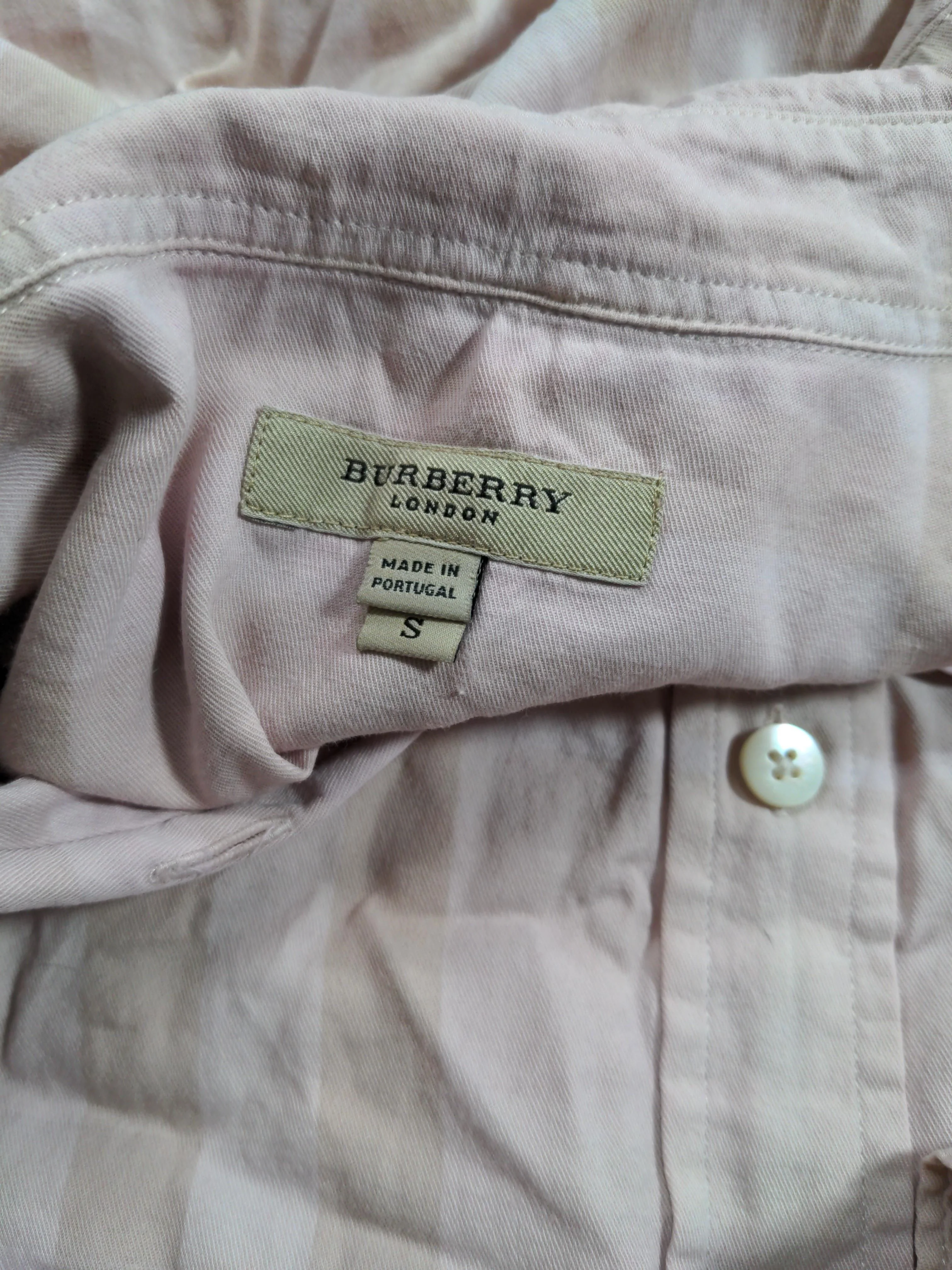 Burberry Women's Shirt S Pink Cotton with Elastane Basic - Image 5