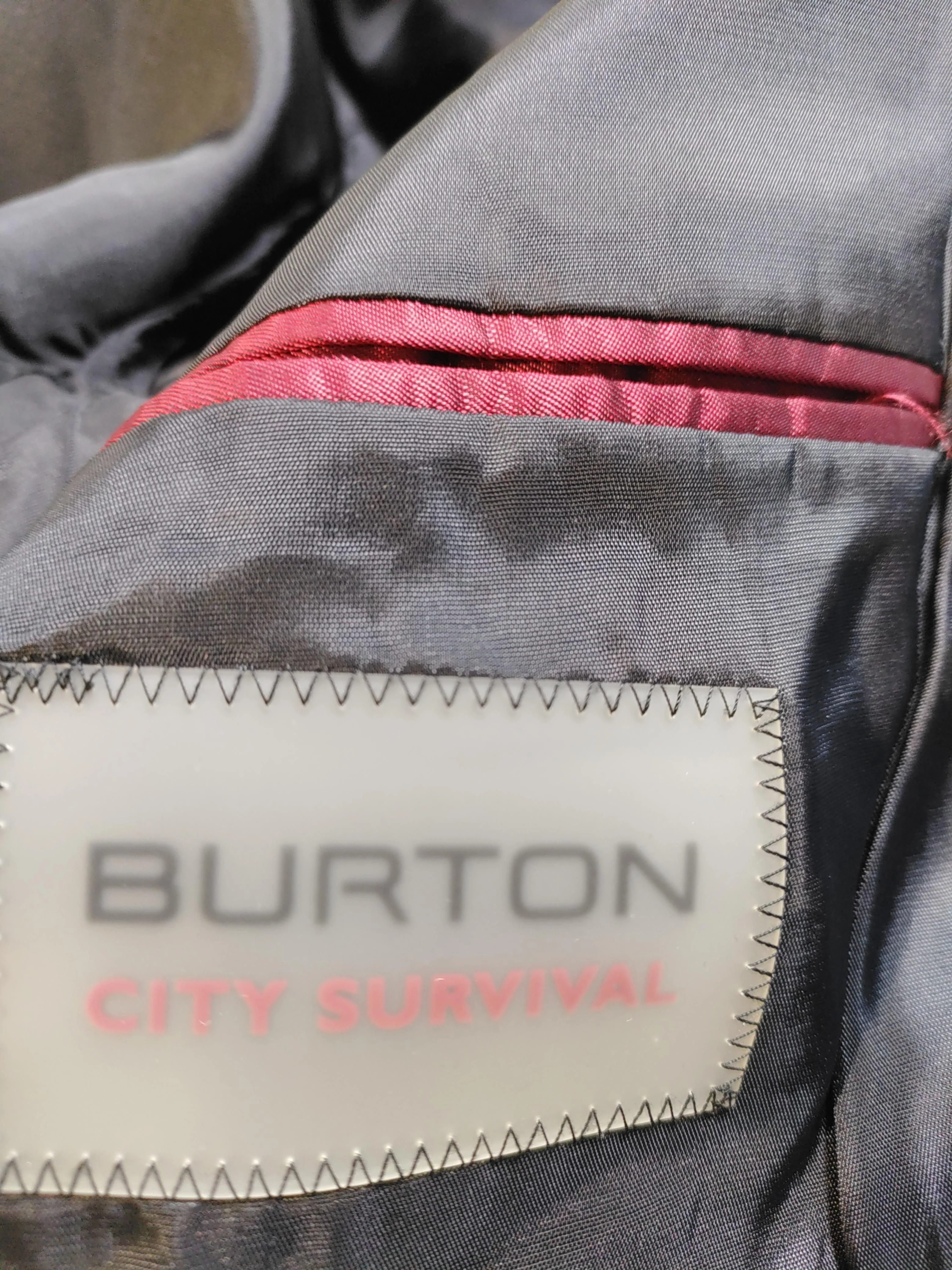 Burton Men's Blazer Chest: 42 in Black Polyester - Image 6