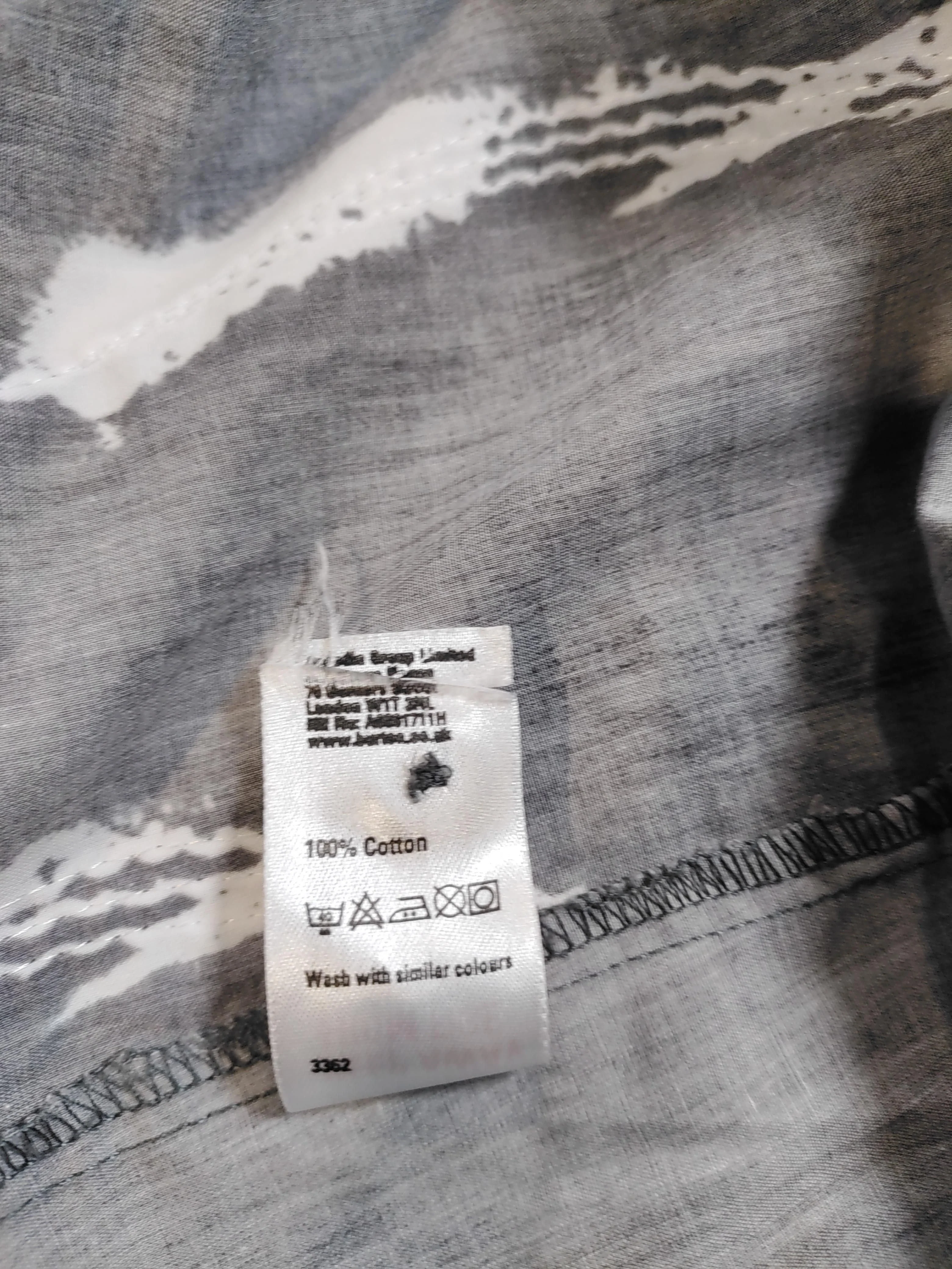 Burton Men's Shirt M Grey 100% Cotton Basic - Image 6
