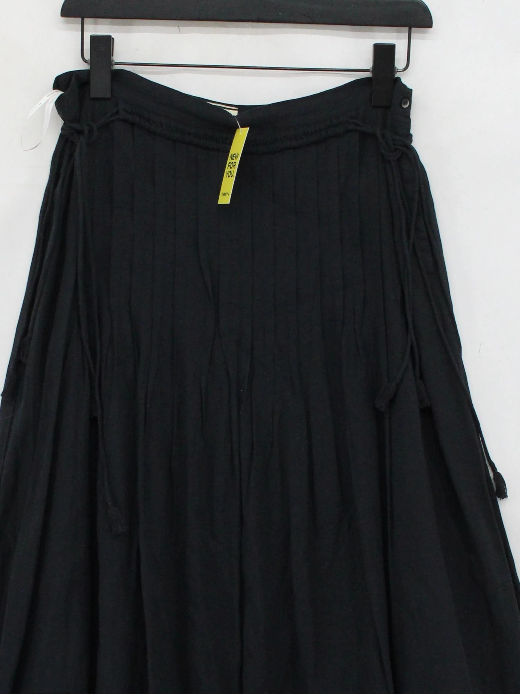 By Malene Birger Women's Maxi Skirt M Black Viscose with Cotton Long Maxi - Image 3