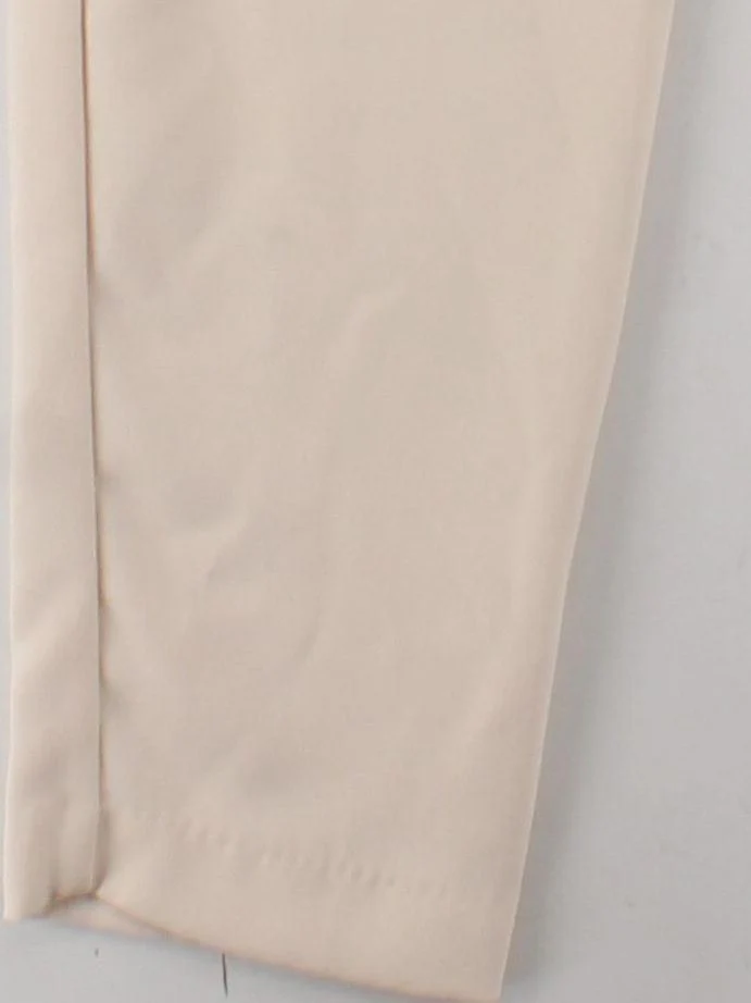 C/meo Collective Women's Trousers S Cream 100% Polyester Tapered Chino - Image 4