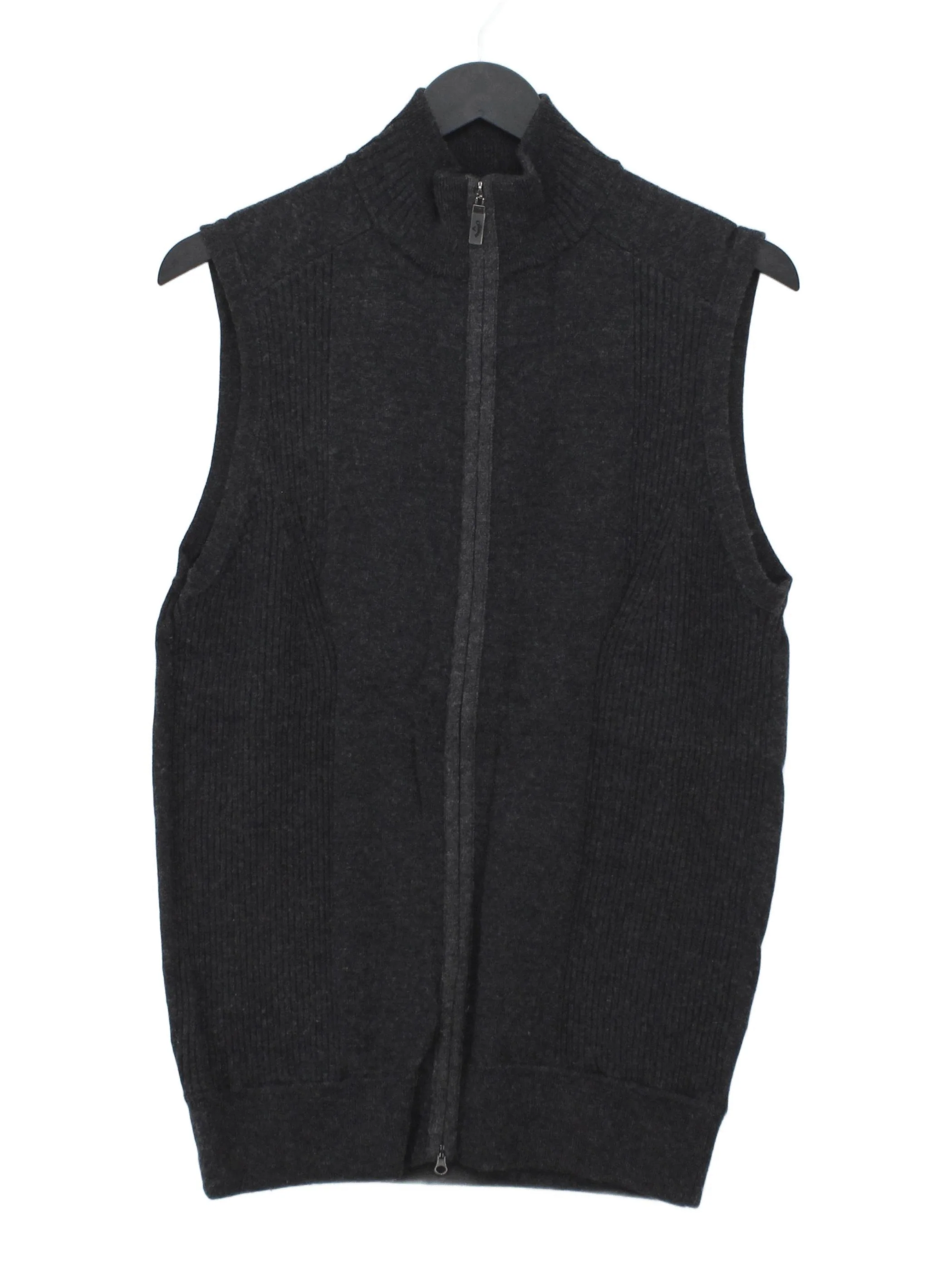 Callaway Men's Coat S Grey Wool with Nylon Overcoat