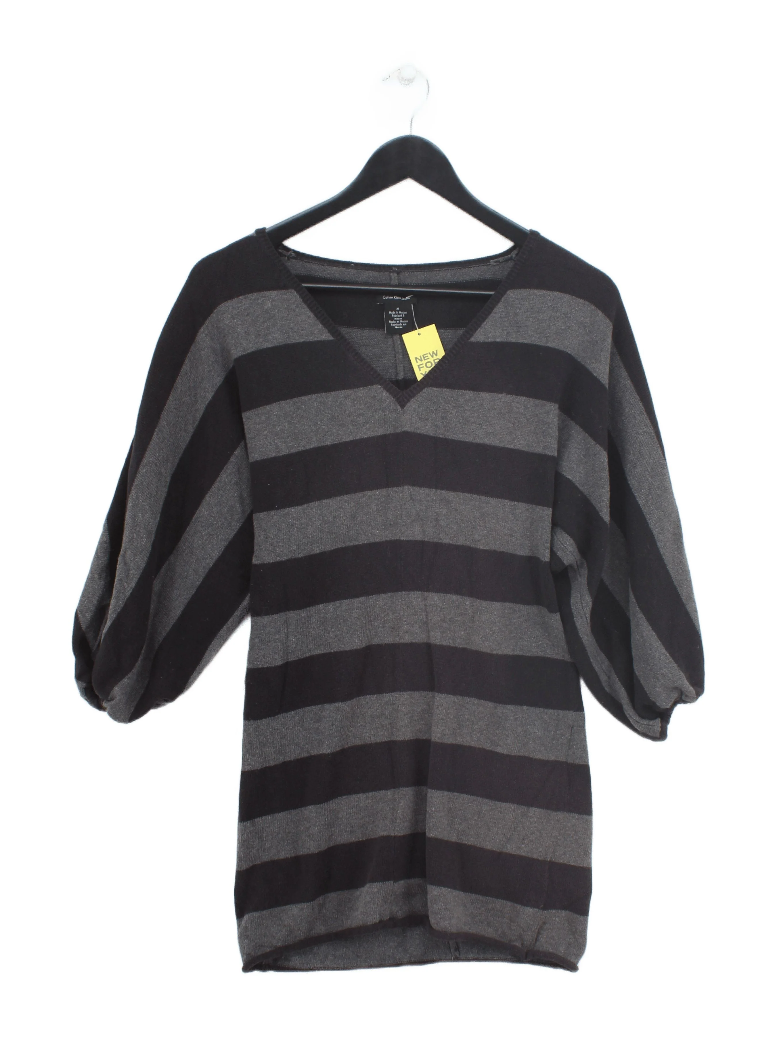 Calvin Klein Jumper Mini Dress M in Grey