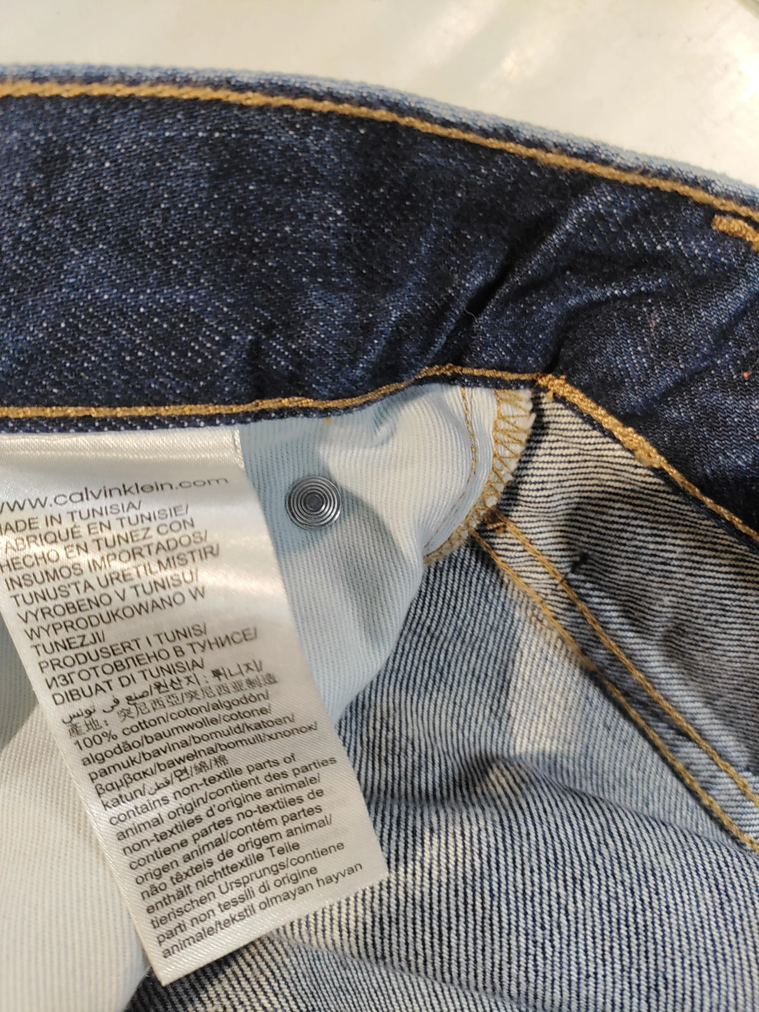 Calvin Klein Men's Jeans W 30 in Blue 100% Cotton Straight - Image 6
