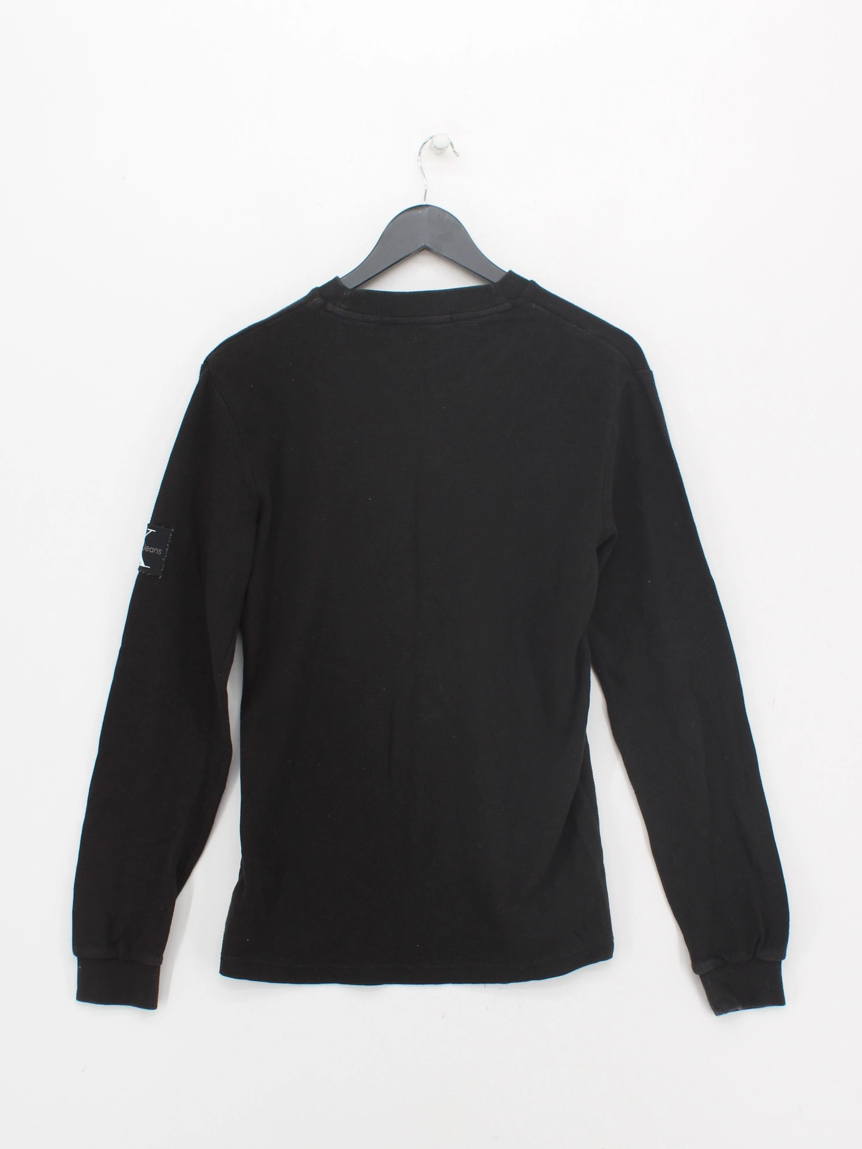 Calvin Klein Men's T-Shirt S Black 100% Cotton Basic - Image 2