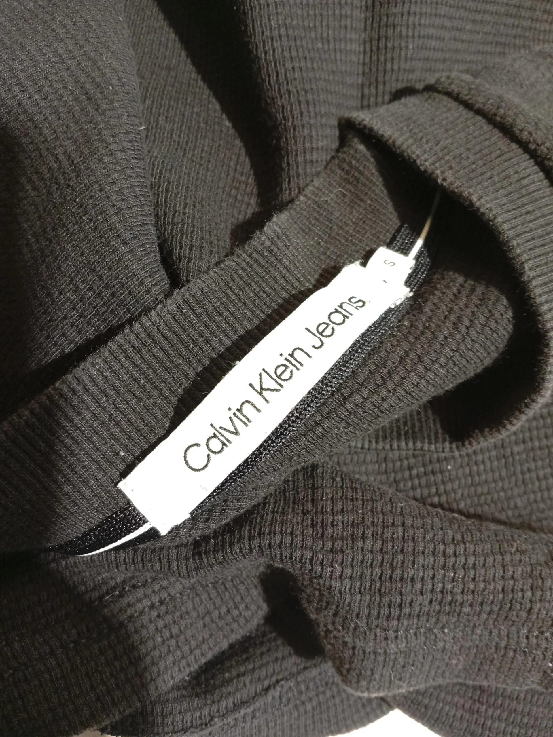 Calvin Klein Men's T-Shirt S Black 100% Cotton Basic - Image 6