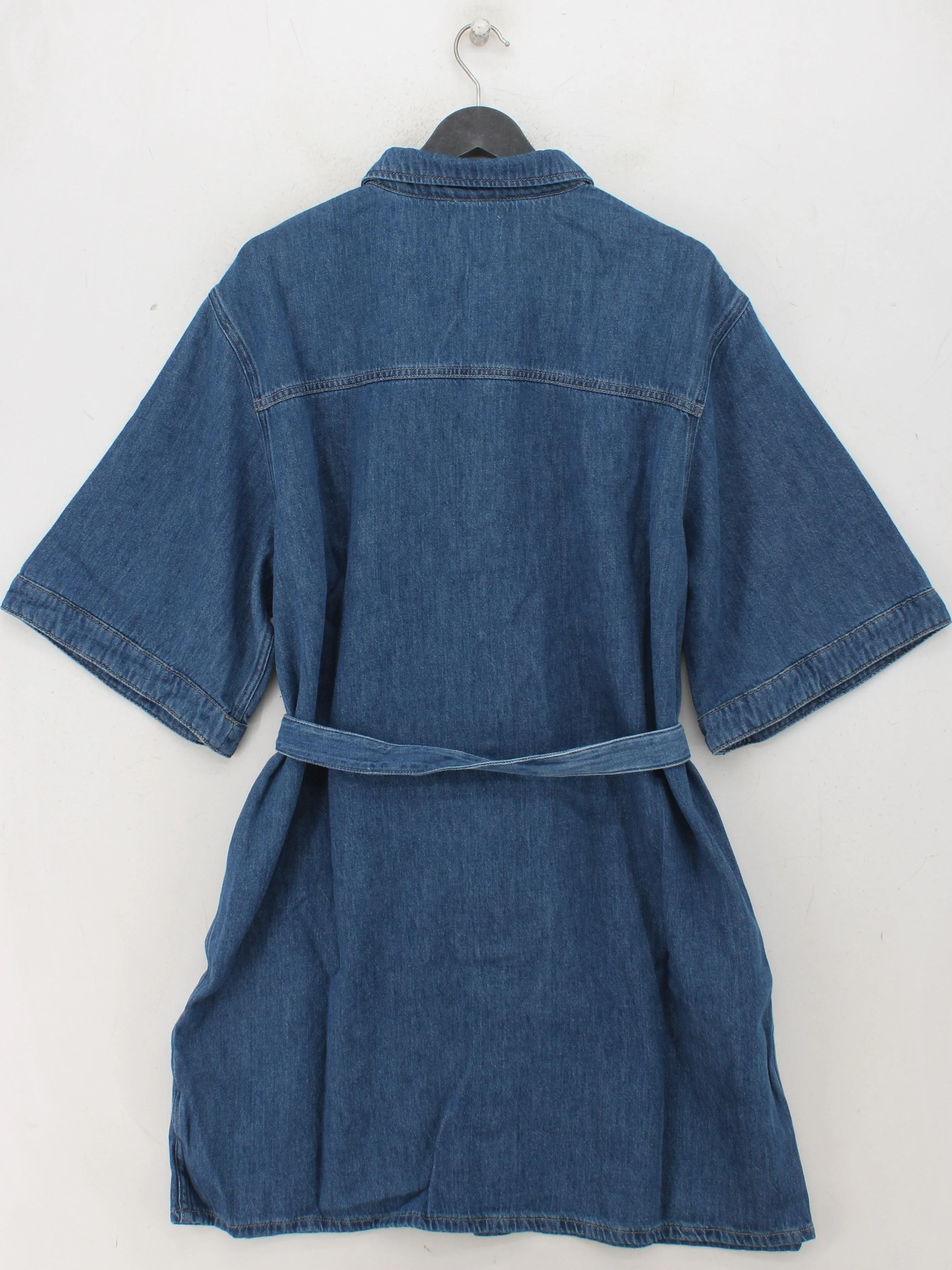 Calvin Klein Shirt Mini Dress XXL in Blue - Image 2