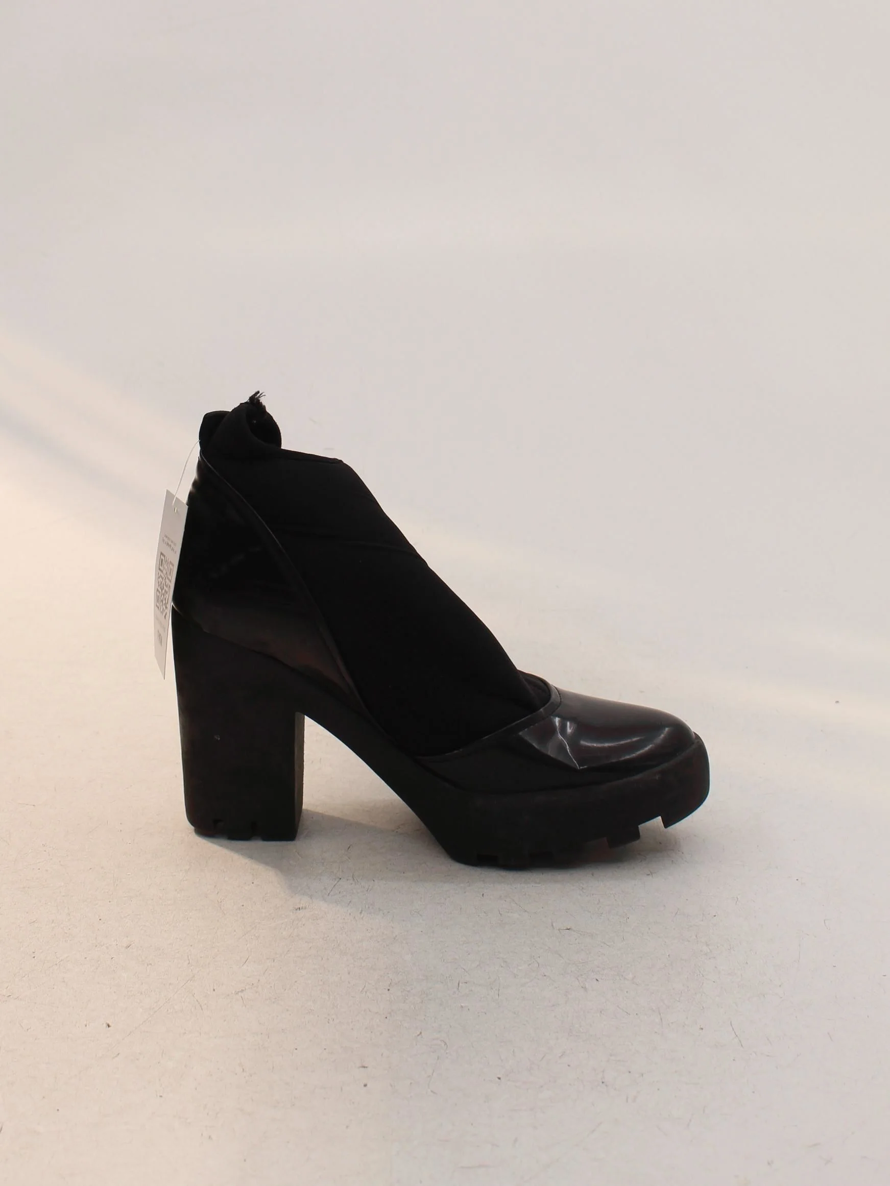 Calvin Klein Women's Boots UK 4 Black 100% Faux Leather Platform - Image 5