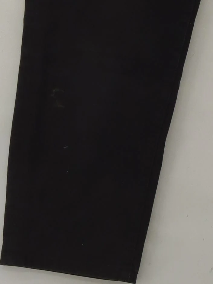 Calvin Klein Women's Jeans UK 10 Black Cotton with Elastane Straight - Image 4