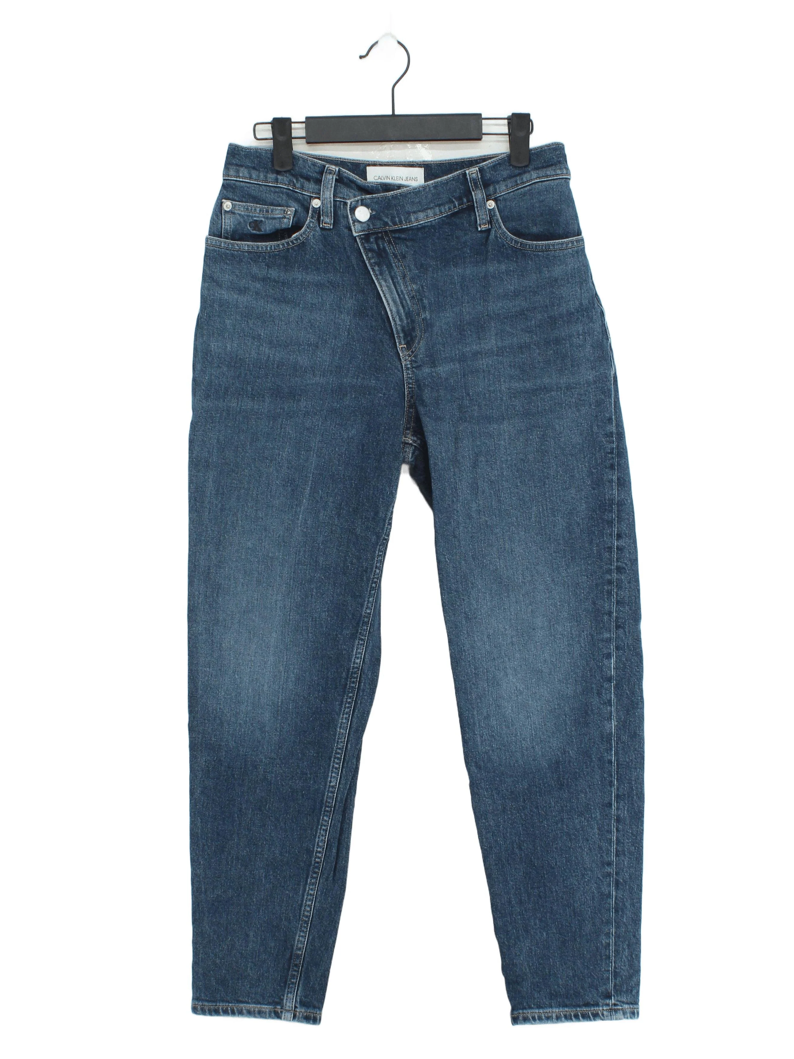Calvin Klein Women's Jeans W 30 in Blue 100% Cotton Mom