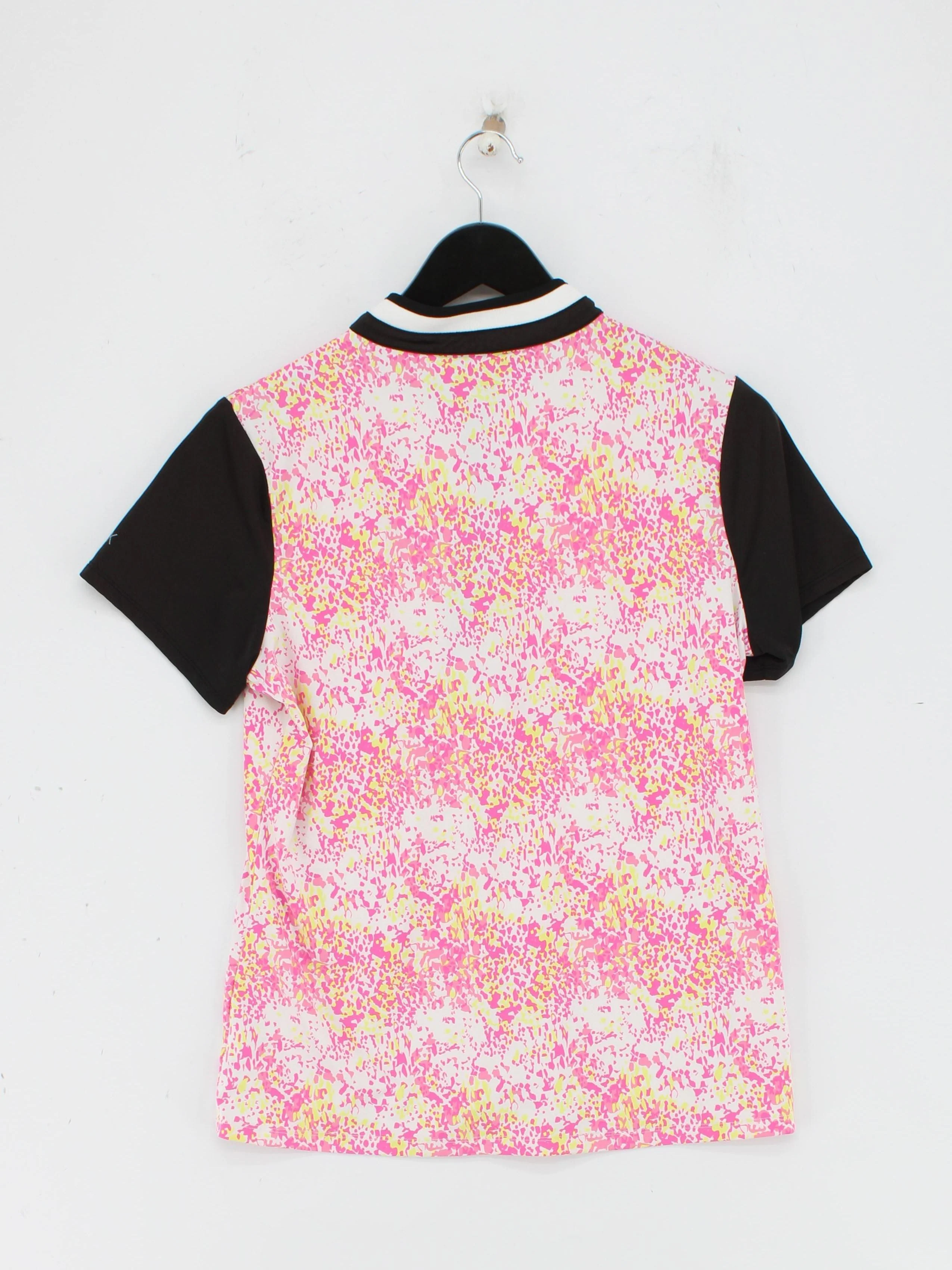 Calvin Klein Women's Polo UK 14 Multi Polyester with Elastane Basic - Image 2