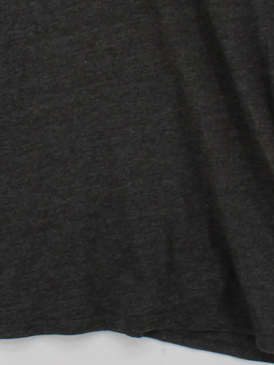 Calvin Klein Women's T-Shirt L Grey Polyester with Cotton, Rayon Basic - Image 4