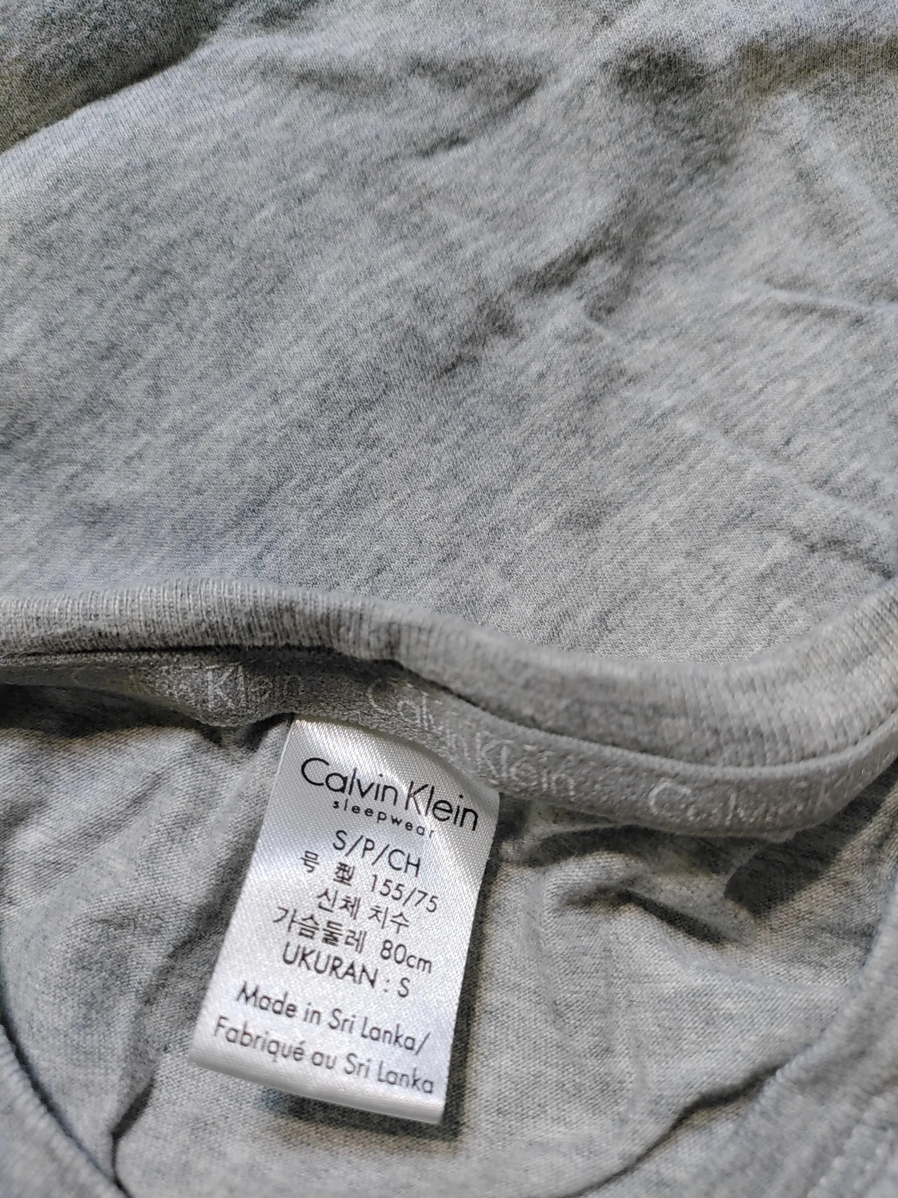 Calvin Klein Women's T-Shirt S Grey 100% Cotton Basic - Image 5