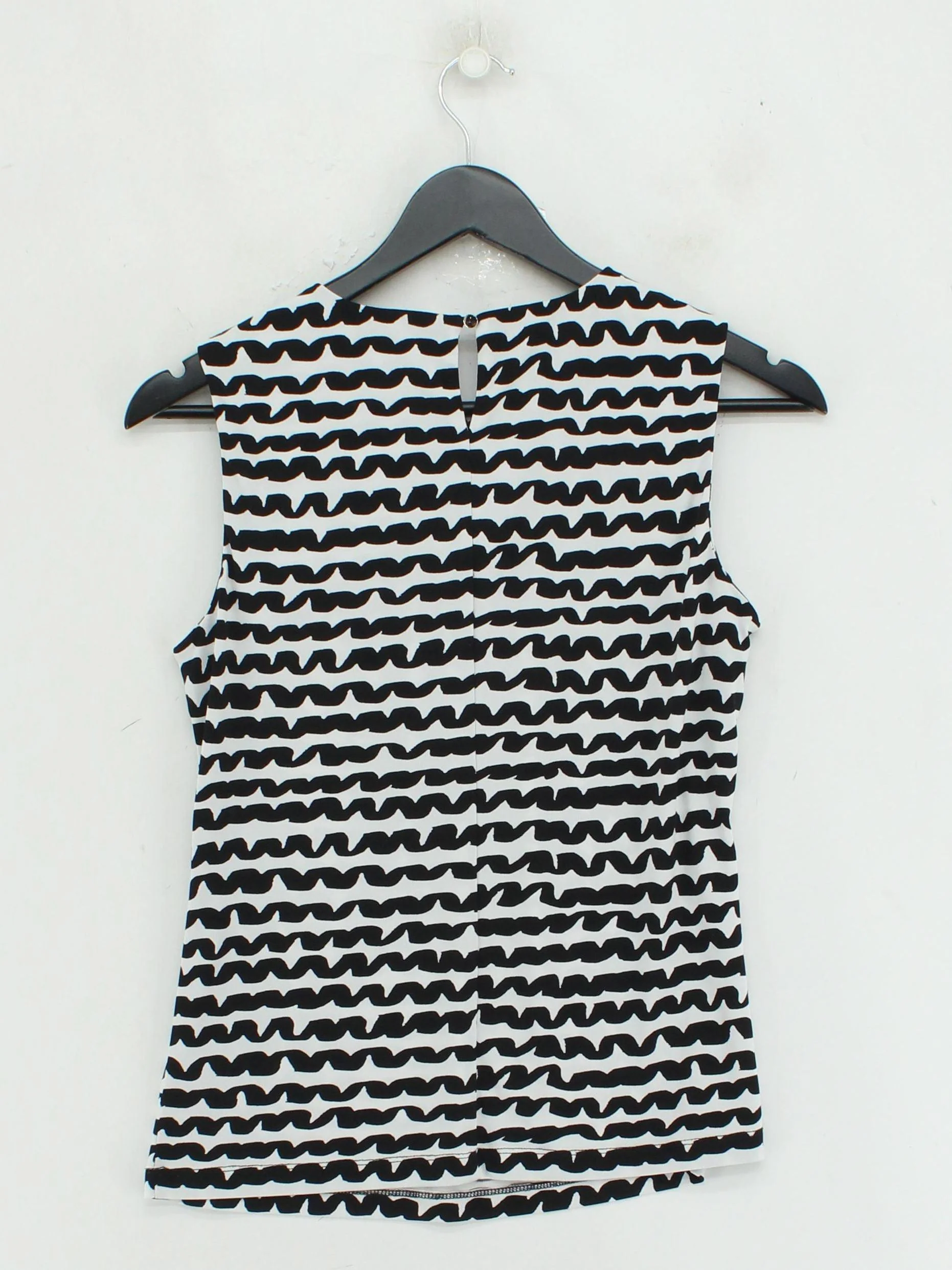 Calvin Klein Women's Top S Multi Polyester with Spandex Basic - Image 2