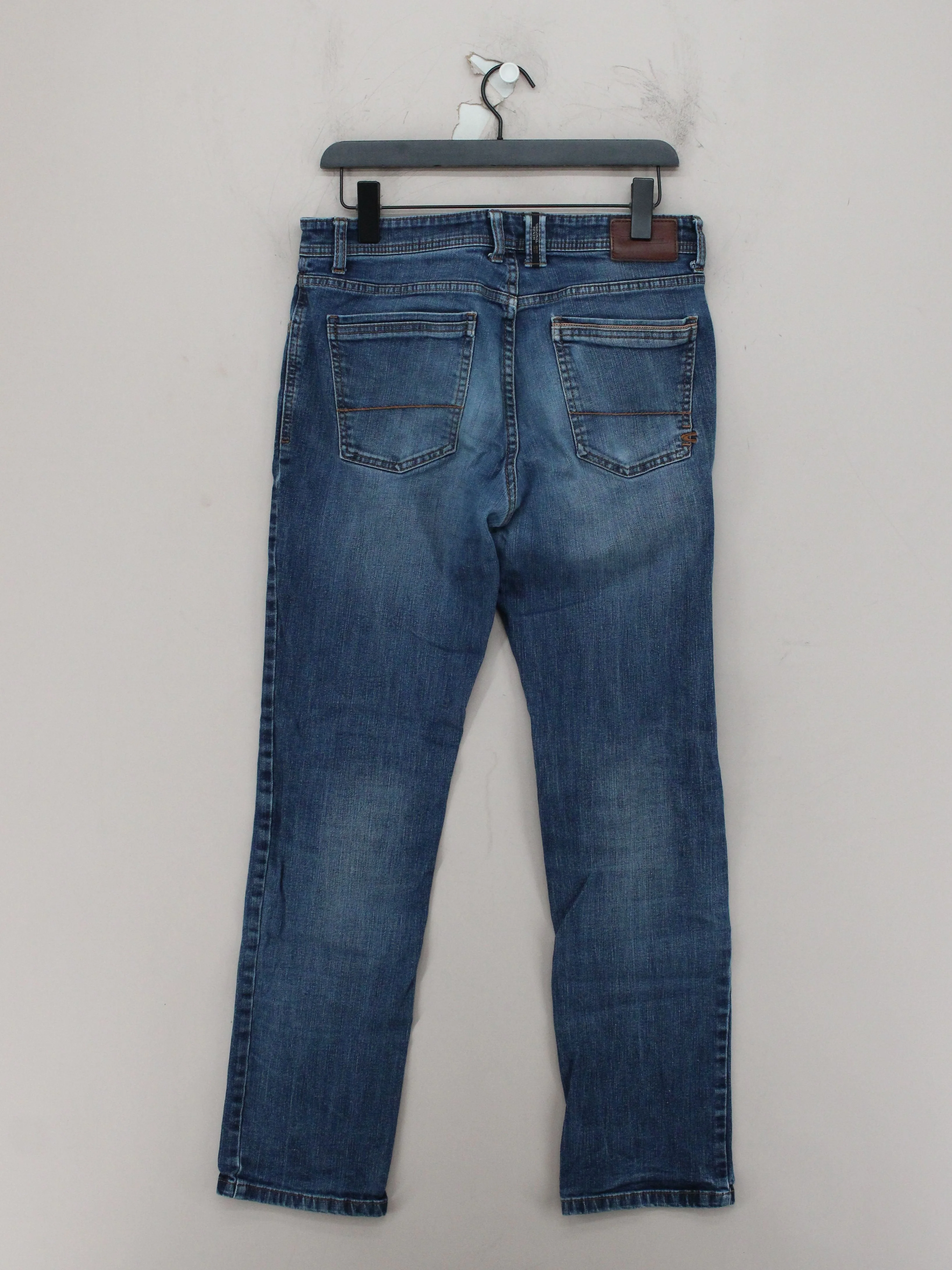 Camel Active Men's Jeans W 32 in Blue Cotton with Elastane Straight - Image 2