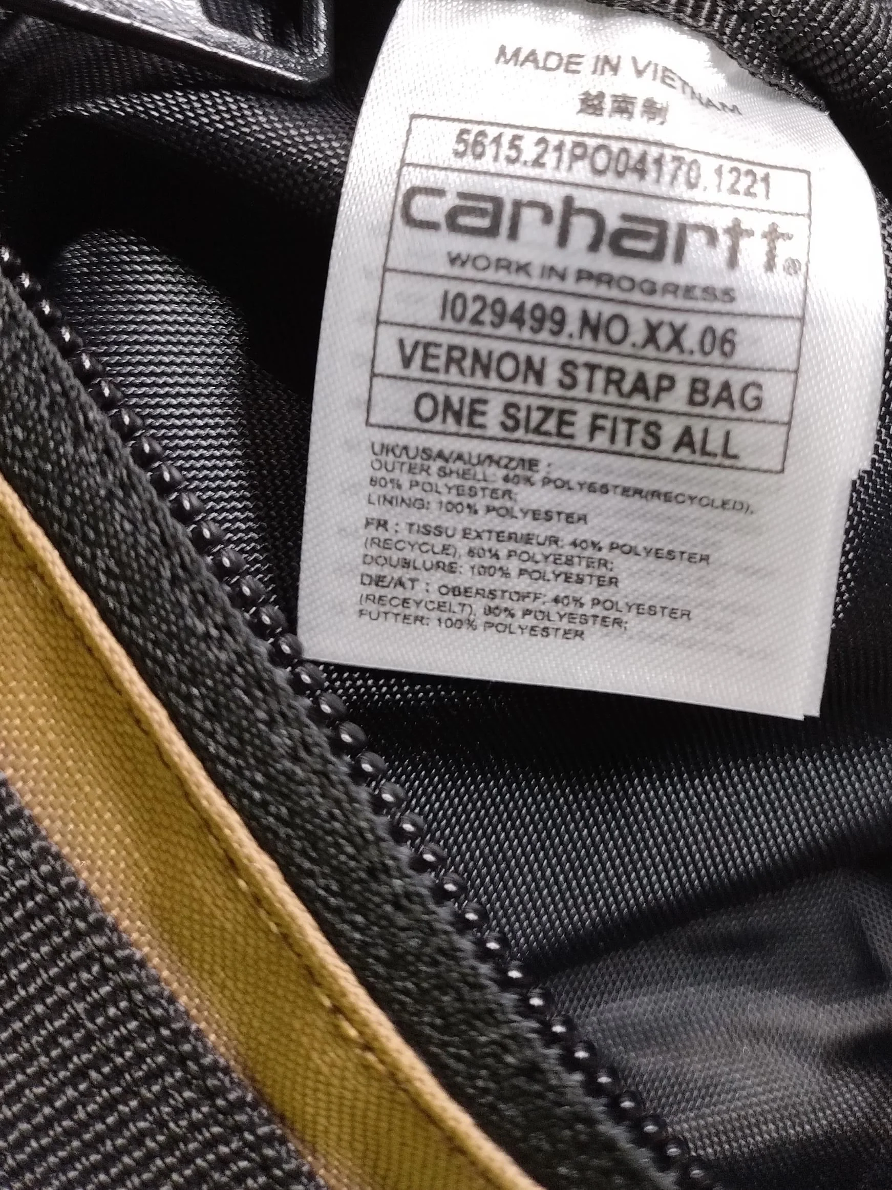 Carhartt Men's Bag Tan 100% Polyester Satchel - Image 7