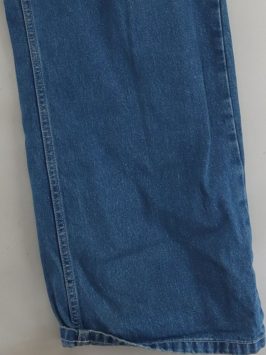 Carhartt Men's Jeans W 32 in Blue Cotton with Polyester, Cotton Wide-Leg - Image 4