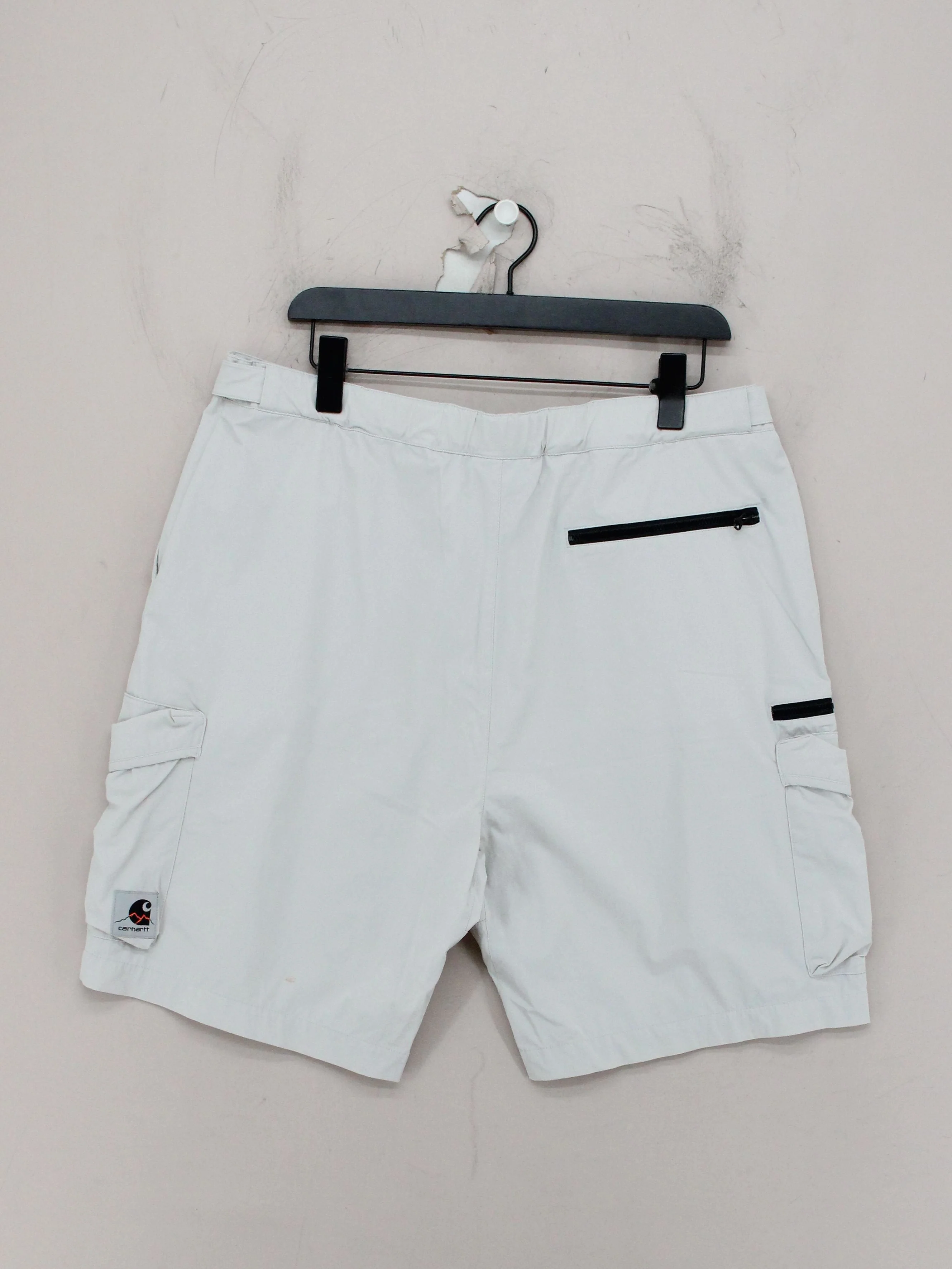 Carhartt Men's Shorts L Cream Nylon with Spandex, Polyester Cargo - Image 2