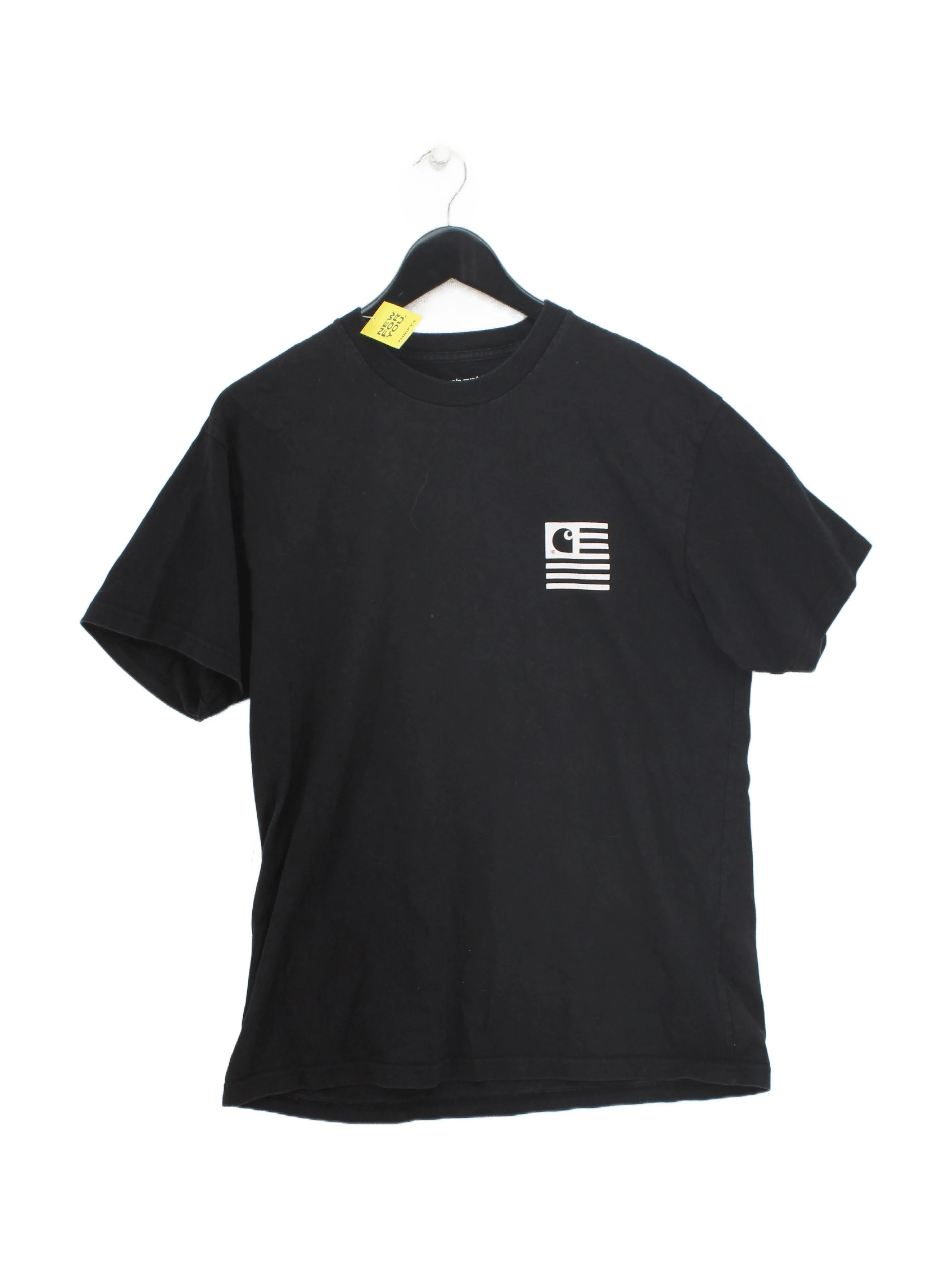 Carhartt Men's T-Shirt M Black Graphic 100% Cotton Basic