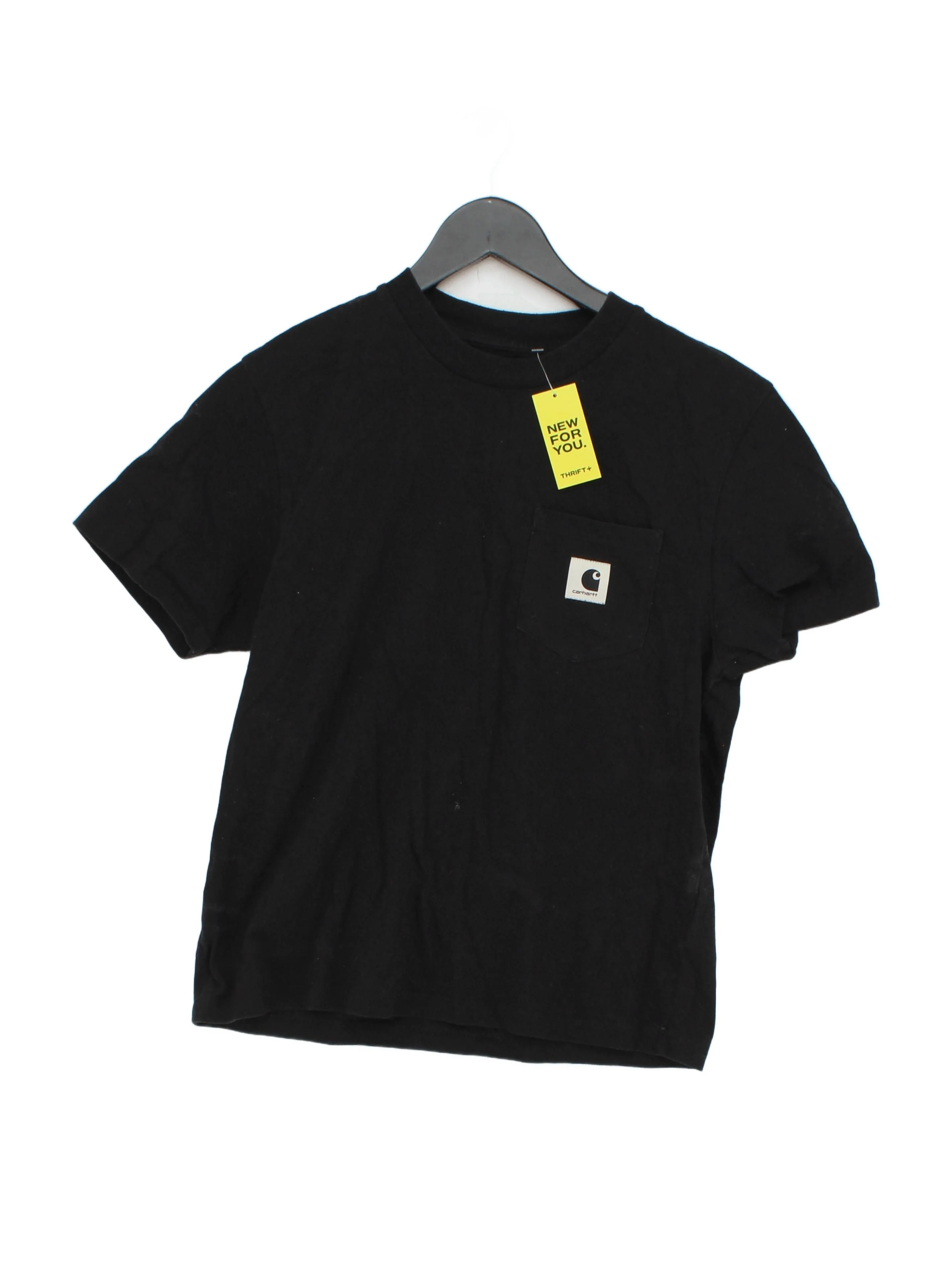 Carhartt Men's T-Shirt S Black 100% Cotton Basic