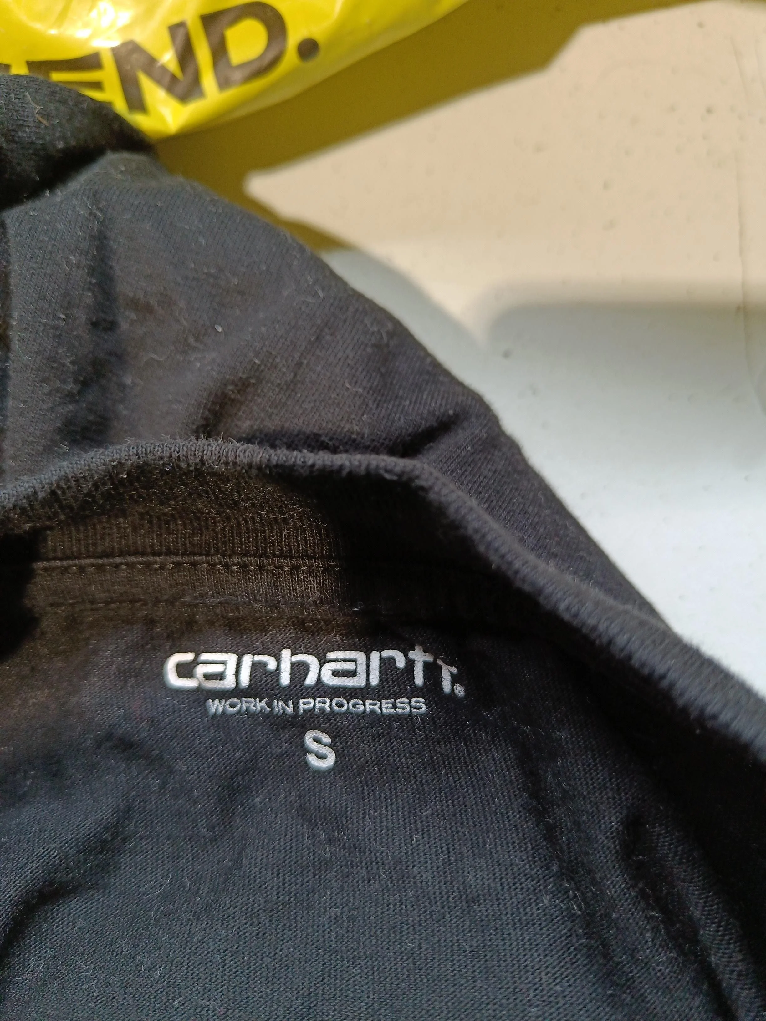 Carhartt Men's T-Shirt S Black 100% Cotton Basic - Image 6