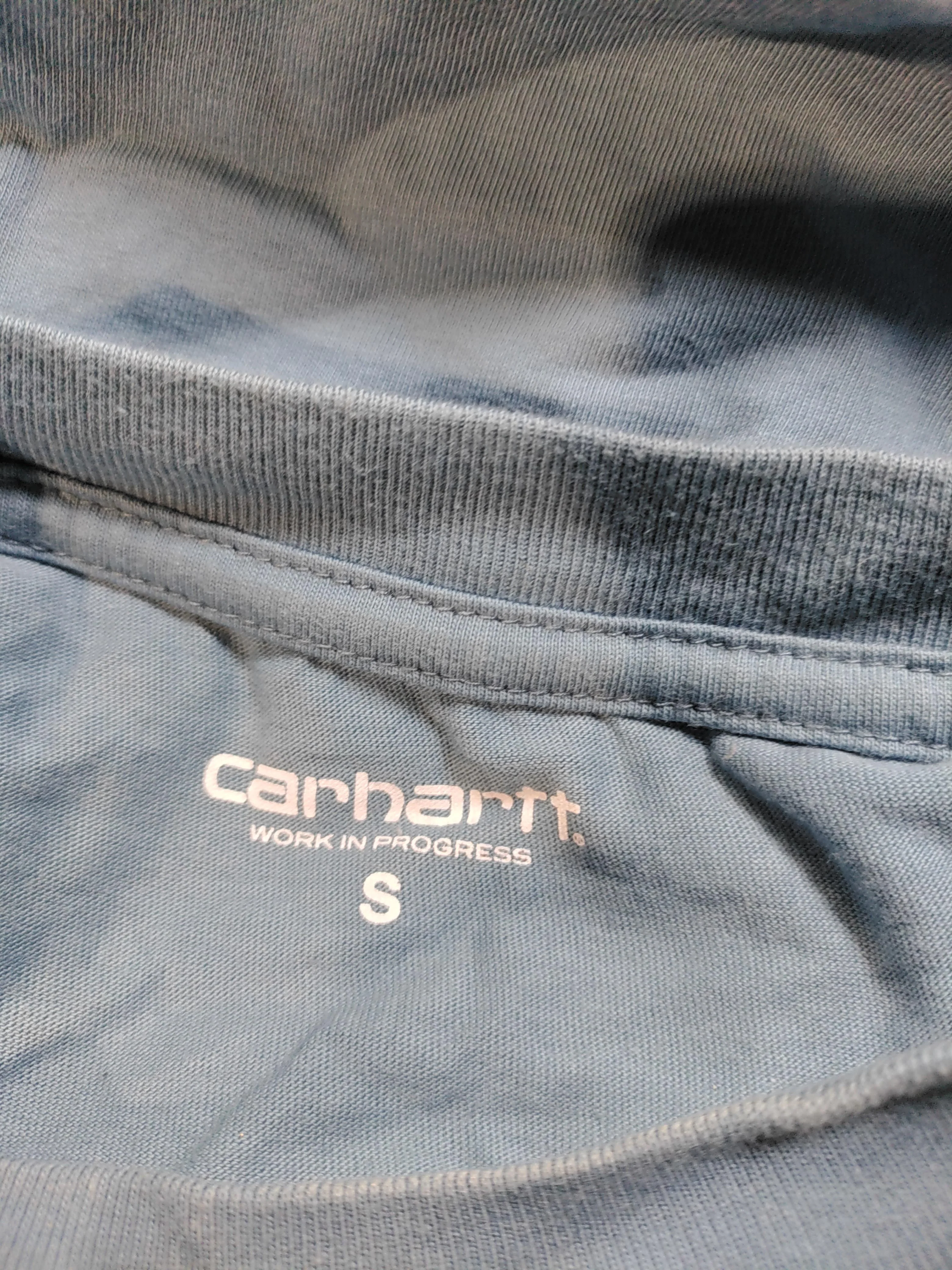 Carhartt Men's T-Shirt S Blue Graphic 100% Cotton Basic - Image 5